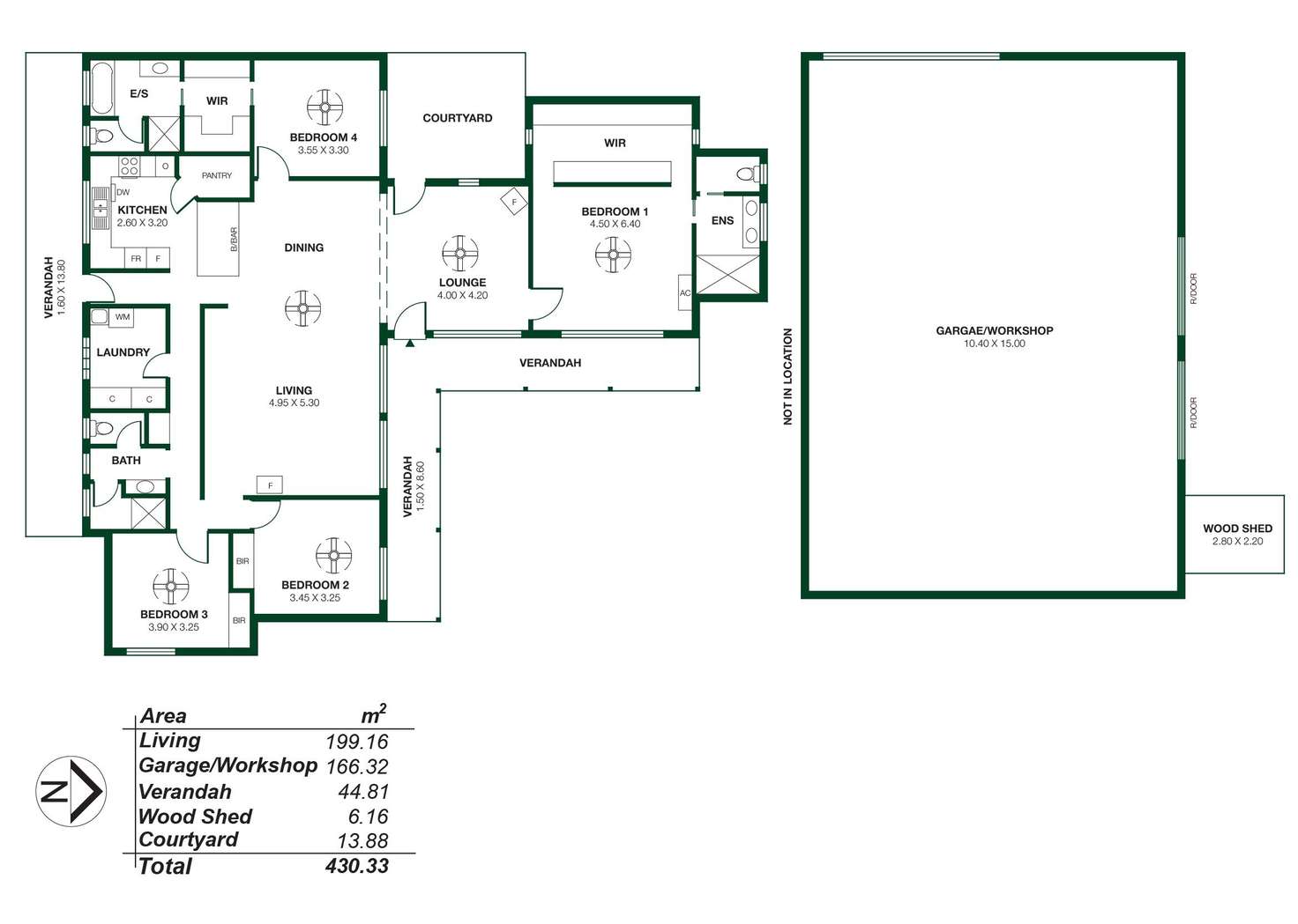 Floorplan of Homely house listing, 21A Cleggett Road, Littlehampton SA 5250