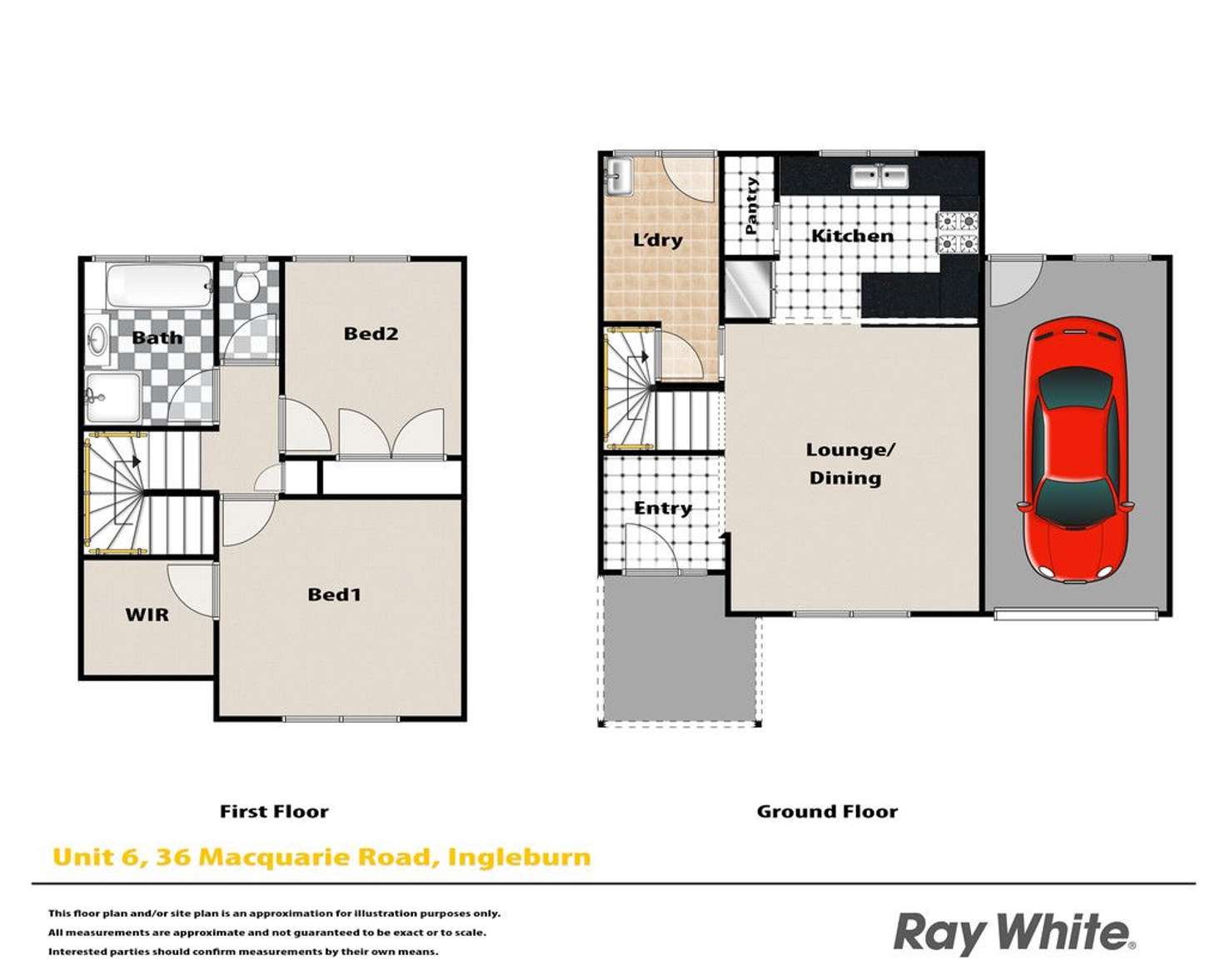 Floorplan of Homely townhouse listing, Address available on request