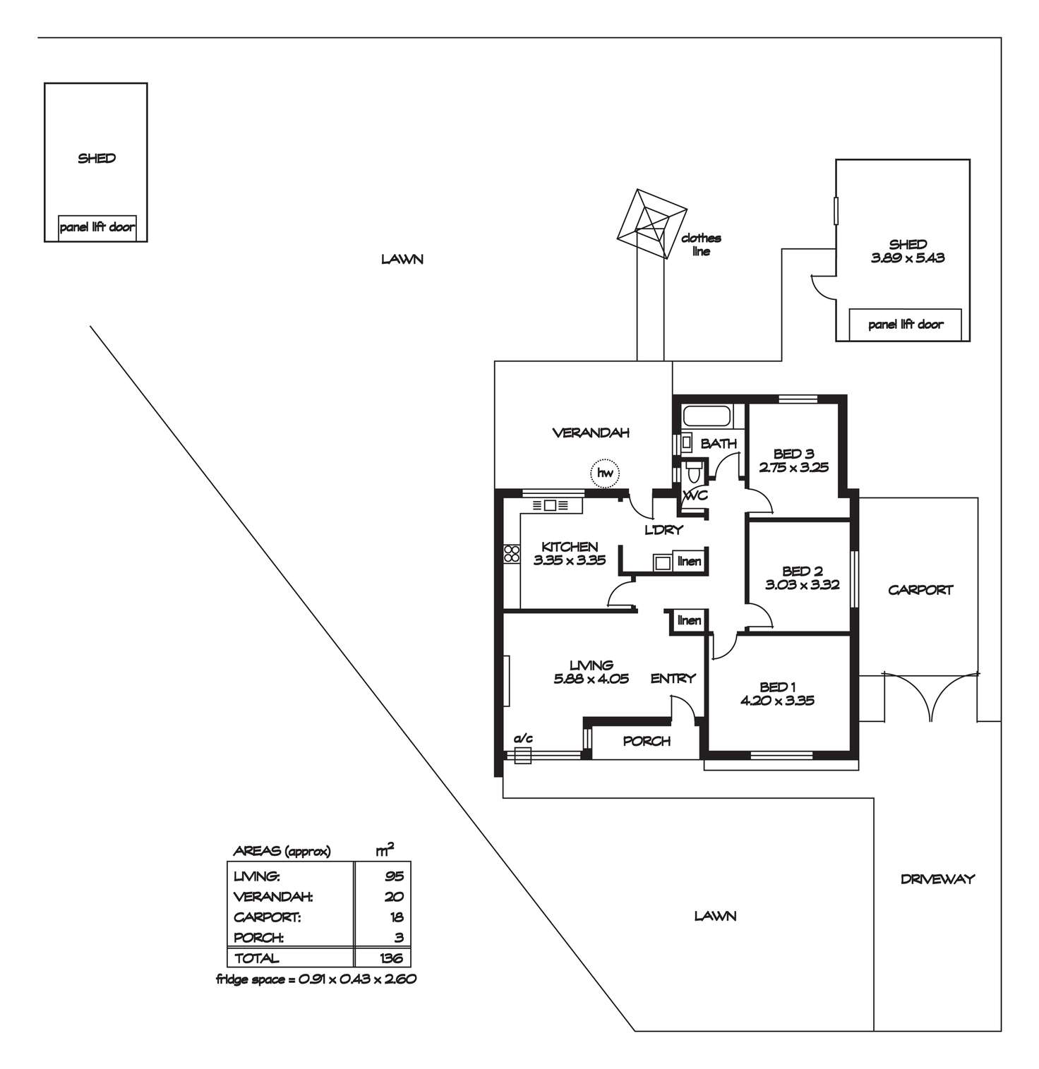 Floorplan of Homely house listing, 9 Trumper Avenue, Parafield Gardens SA 5107