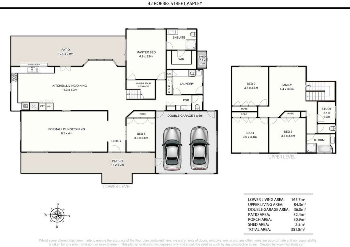 Floorplan of Homely house listing, 42 Roebig Street, Aspley QLD 4034