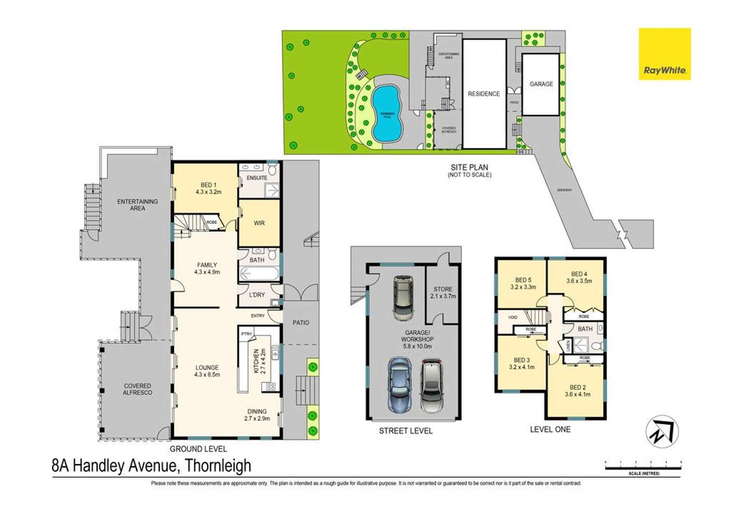 Floorplan of Homely house listing, 8a Handley Avenue, Thornleigh NSW 2120