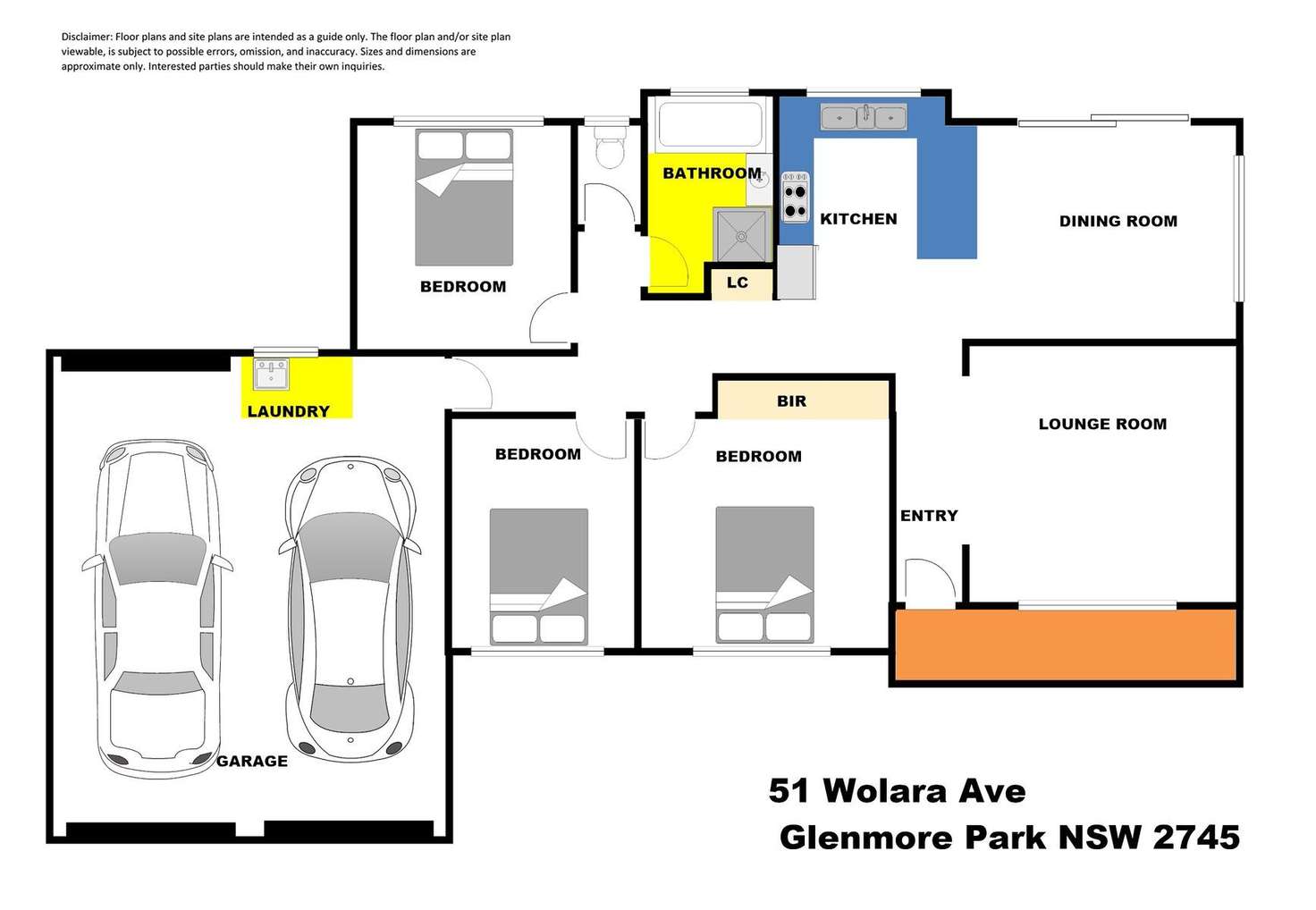 Floorplan of Homely house listing, 51 Wolara Avenue, Glenmore Park NSW 2745