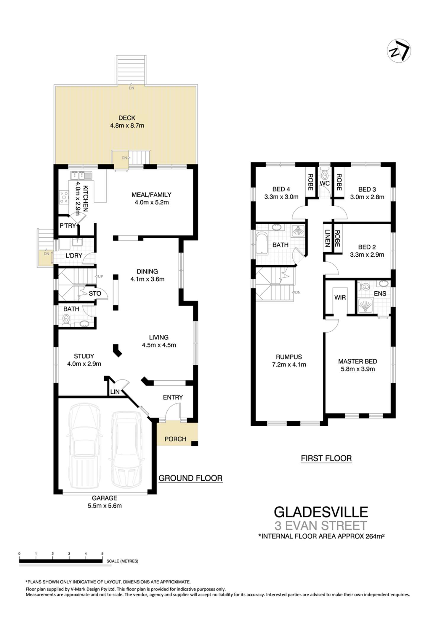 Floorplan of Homely house listing, 3 Evan Street, Gladesville NSW 2111