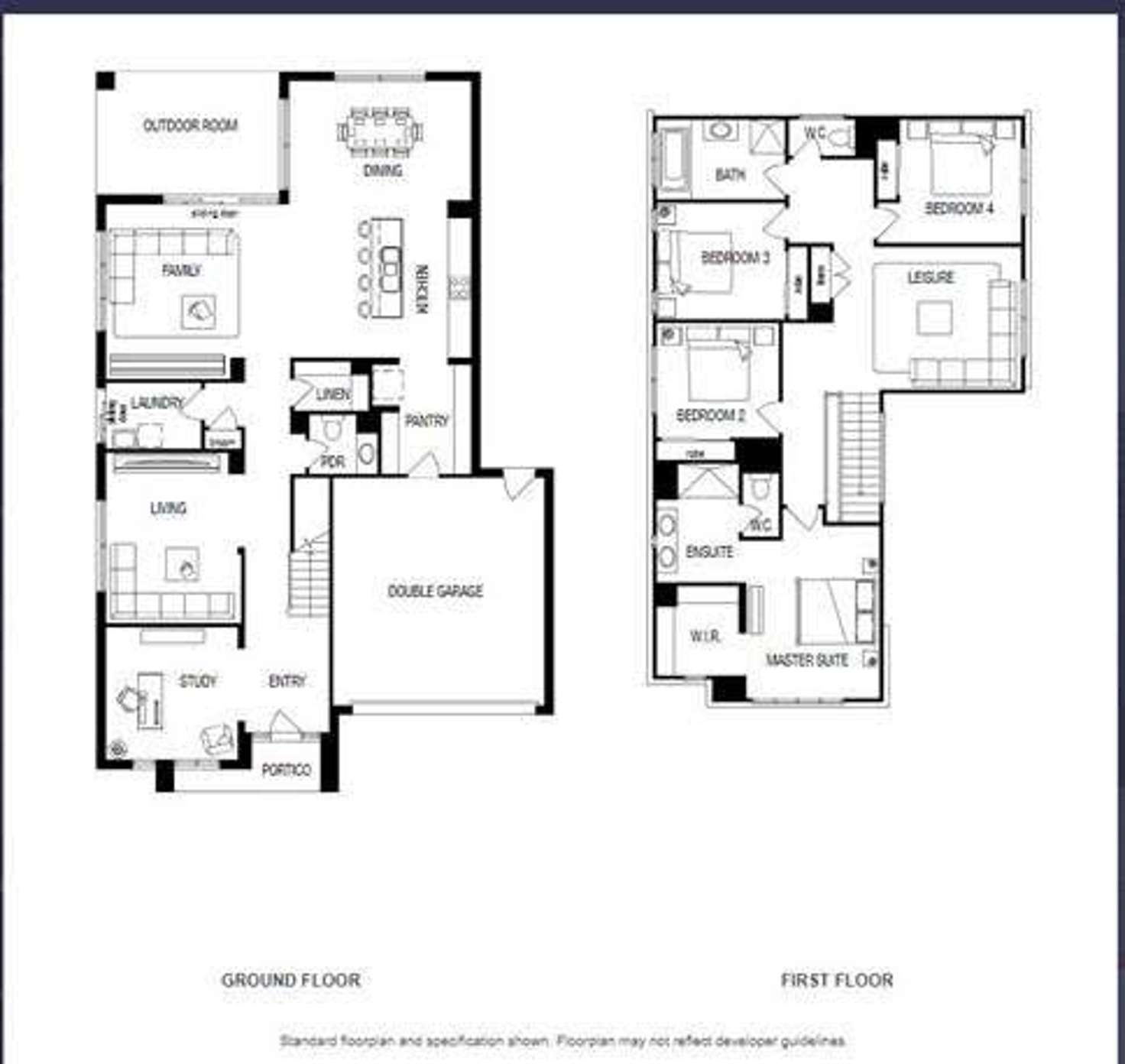 Floorplan of Homely house listing, 5 Tyee Street, Box Hill NSW 2765