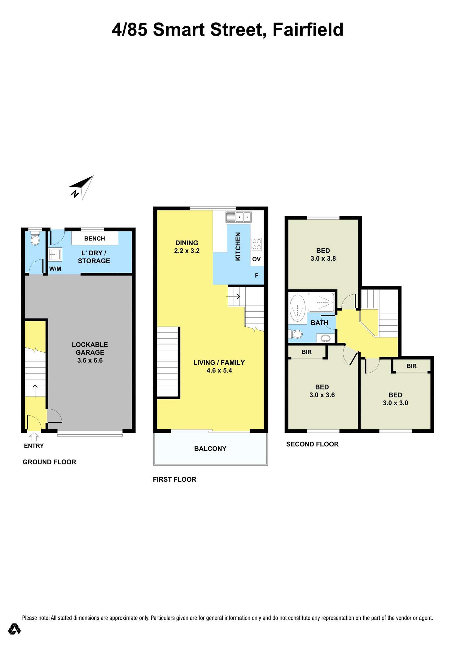 Floorplan of Homely house listing, 4/85 Smart Street, Fairfield NSW 2165