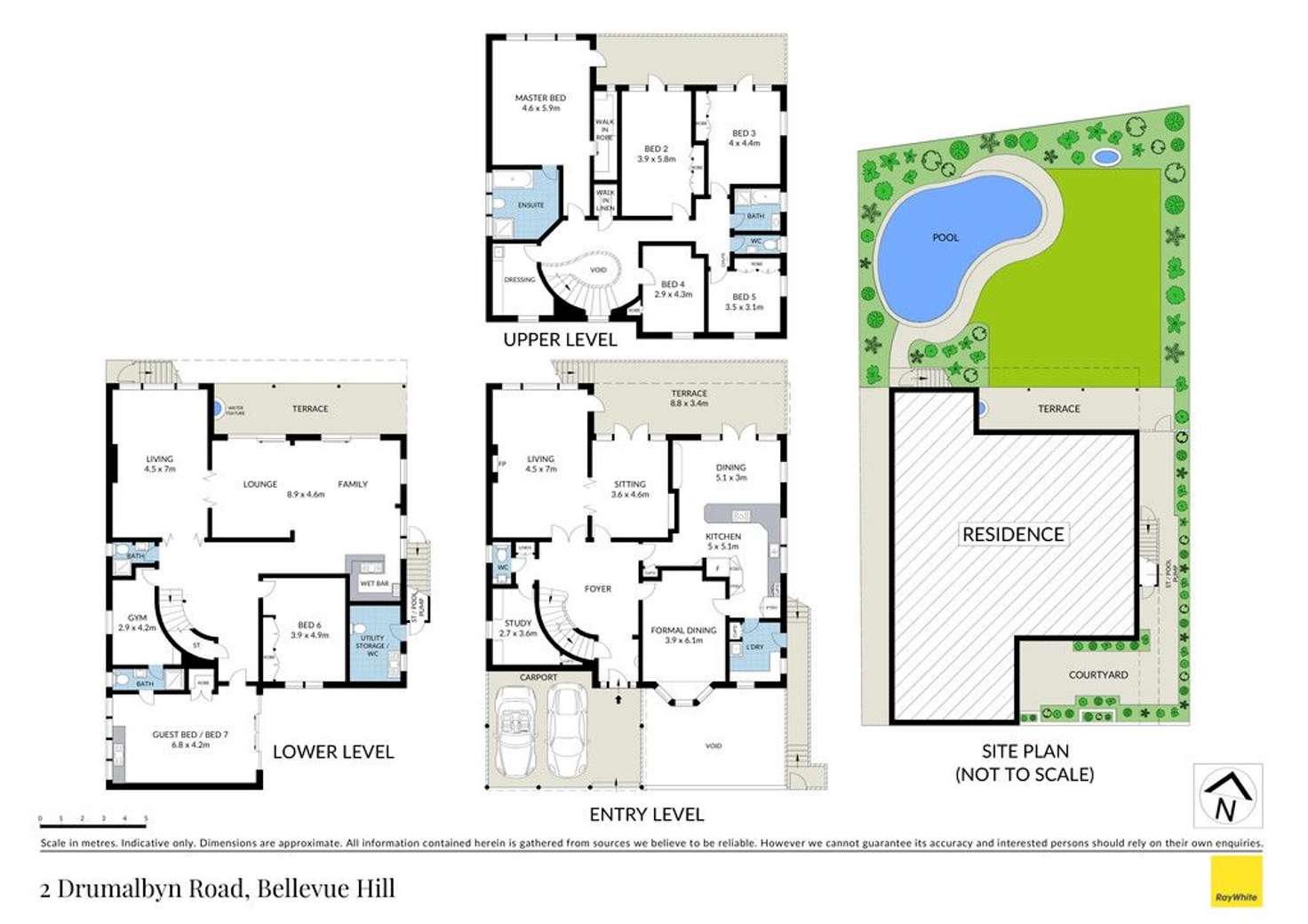 Floorplan of Homely house listing, 2 Drumalbyn Road, Bellevue Hill NSW 2023