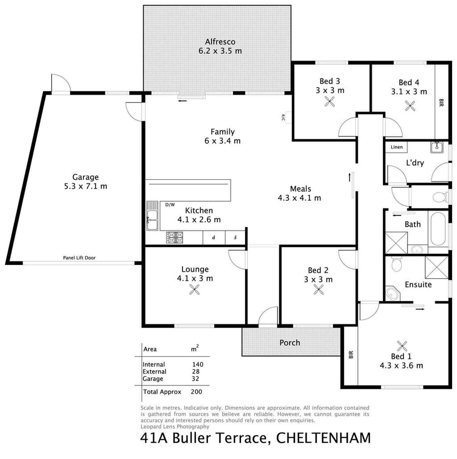 Floorplan of Homely house listing, 41A Buller Terrace, Cheltenham SA 5014