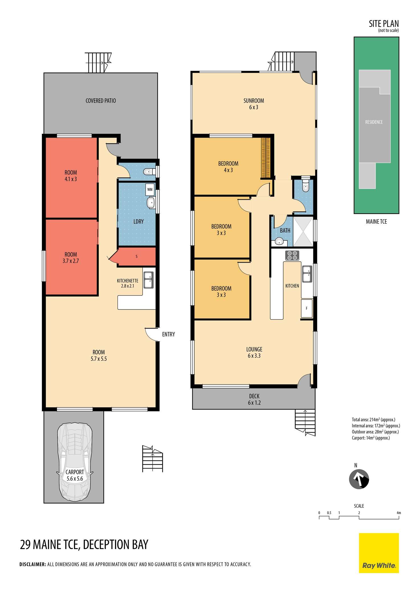 Floorplan of Homely house listing, 29 Maine Terrace, Deception Bay QLD 4508