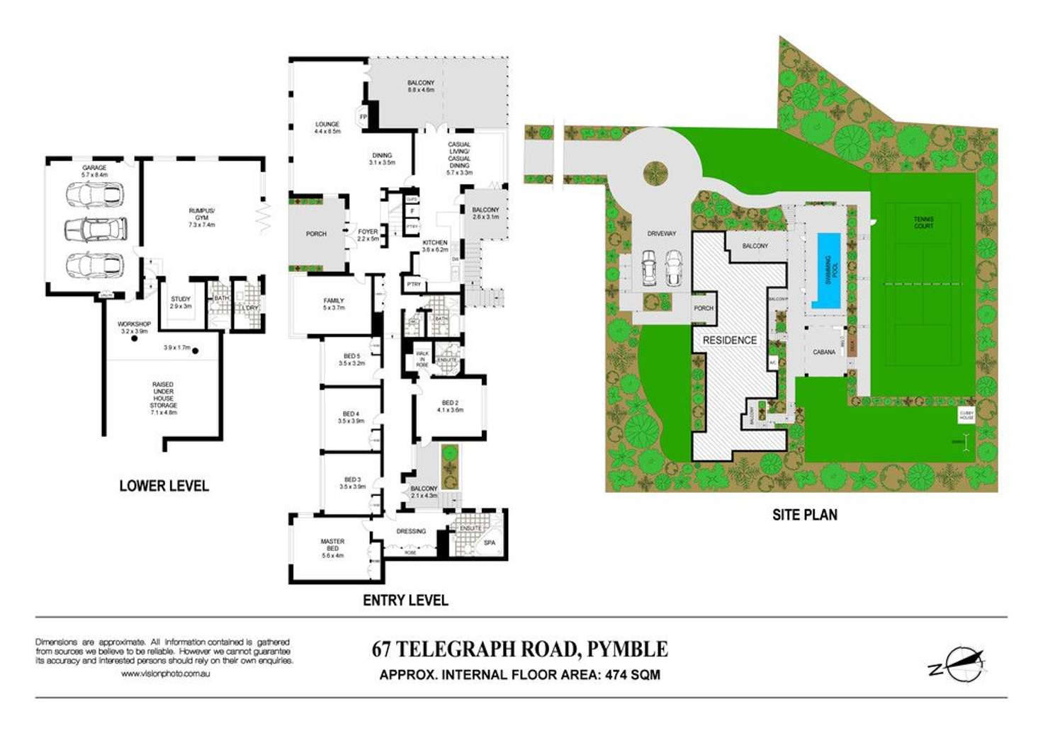 Floorplan of Homely house listing, 67 Telegraph Road, Pymble NSW 2073