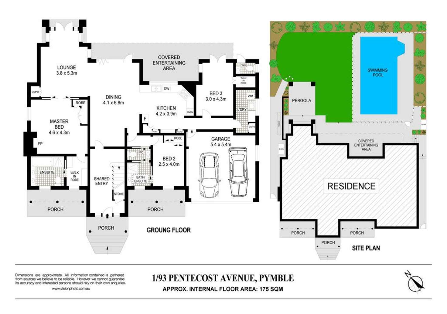 Floorplan of Homely apartment listing, 1/93 Pentecost Avenue, Pymble NSW 2073