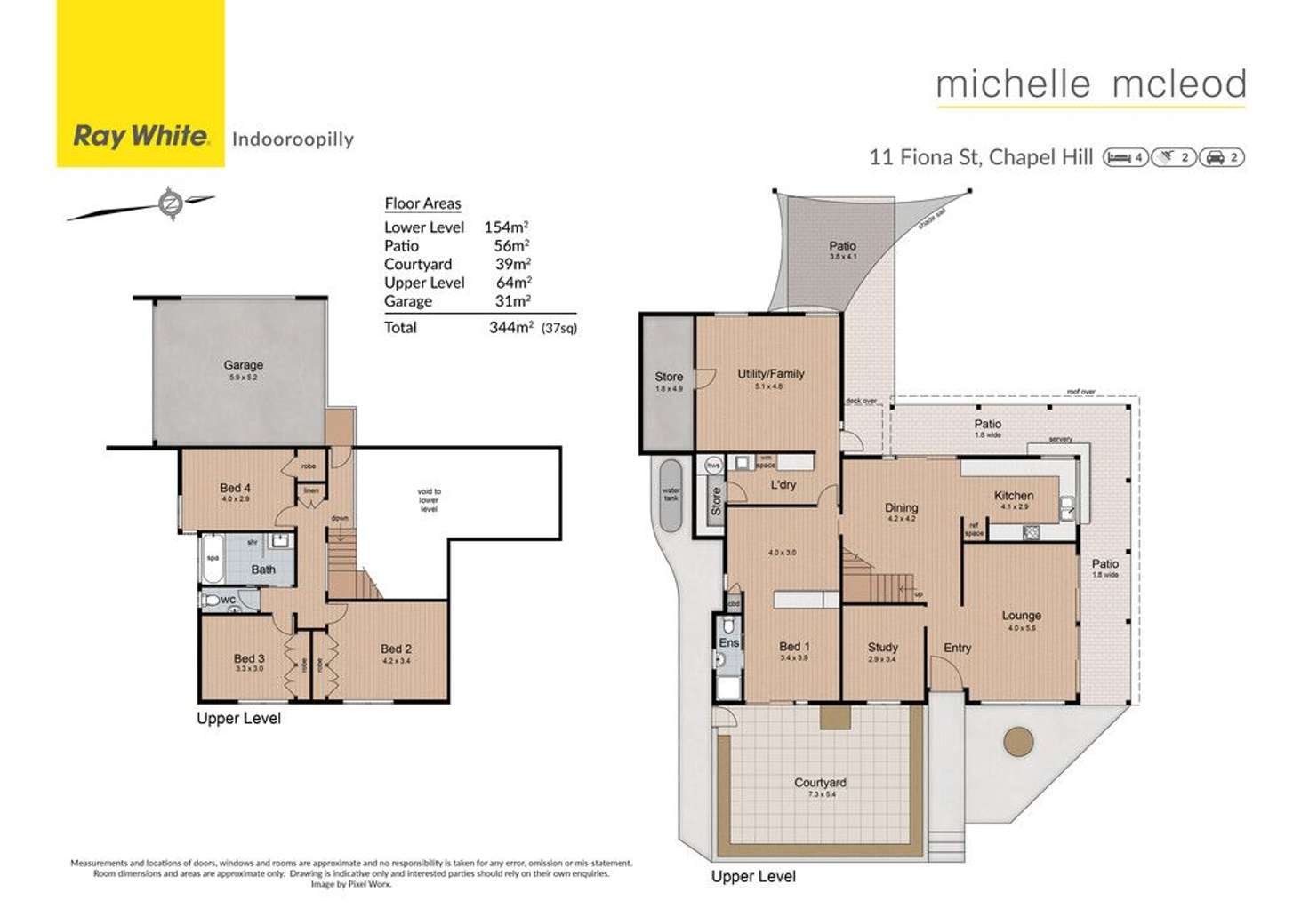 Floorplan of Homely house listing, 11 Fiona Street, Chapel Hill QLD 4069