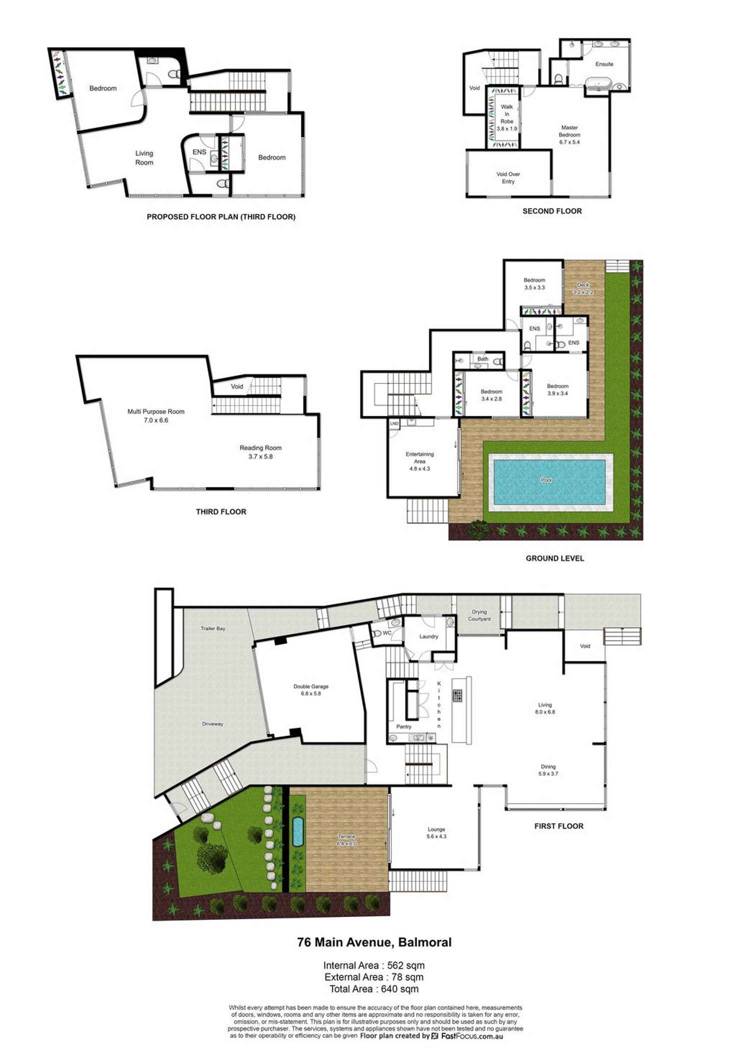 Floorplan of Homely house listing, 76 Main Avenue, Balmoral QLD 4171