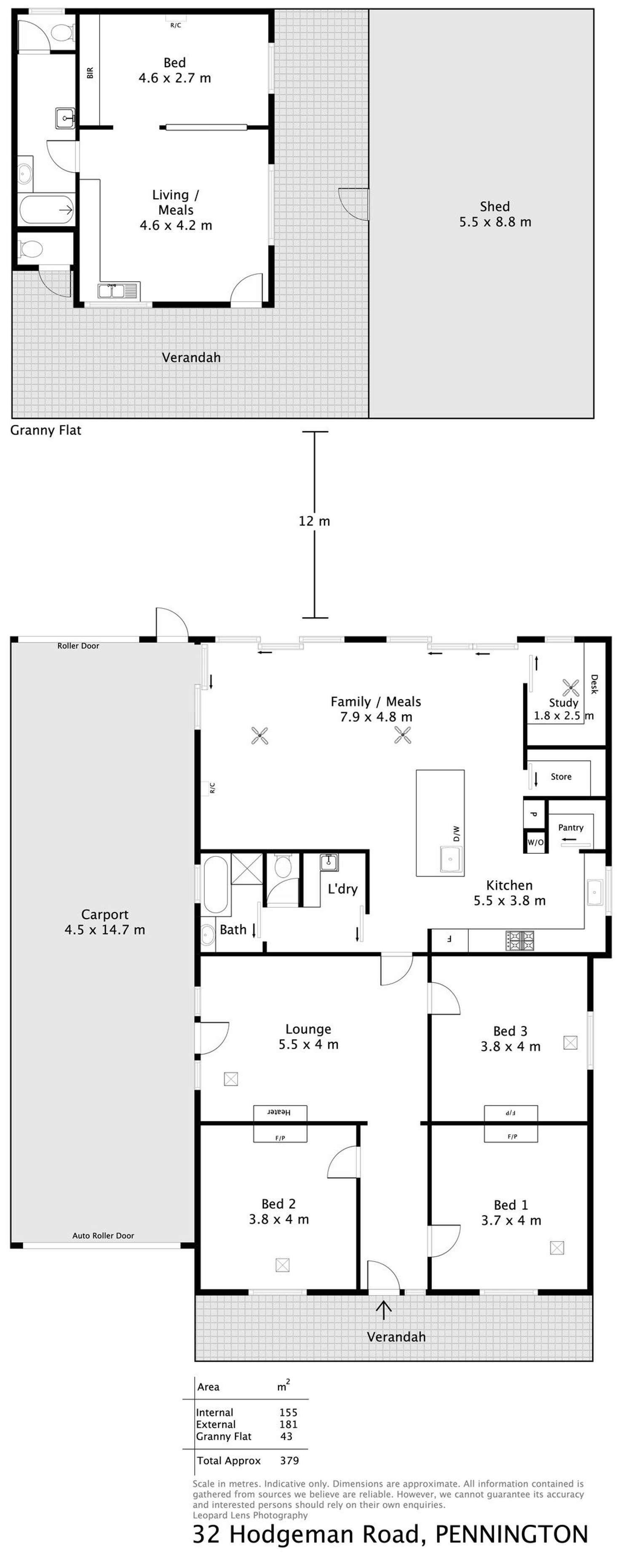 Floorplan of Homely house listing, 32 Hodgeman Road, Pennington SA 5013