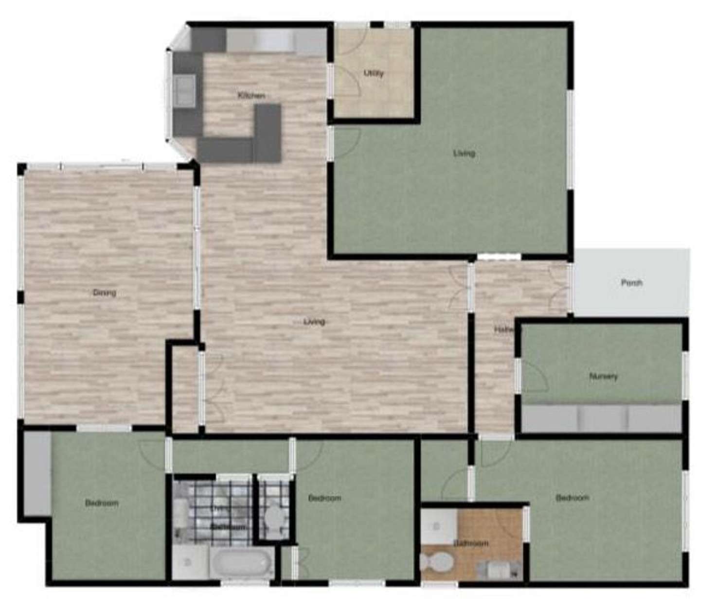 Floorplan of Homely house listing, 25 Hadley Gardens, Kardinya WA 6163