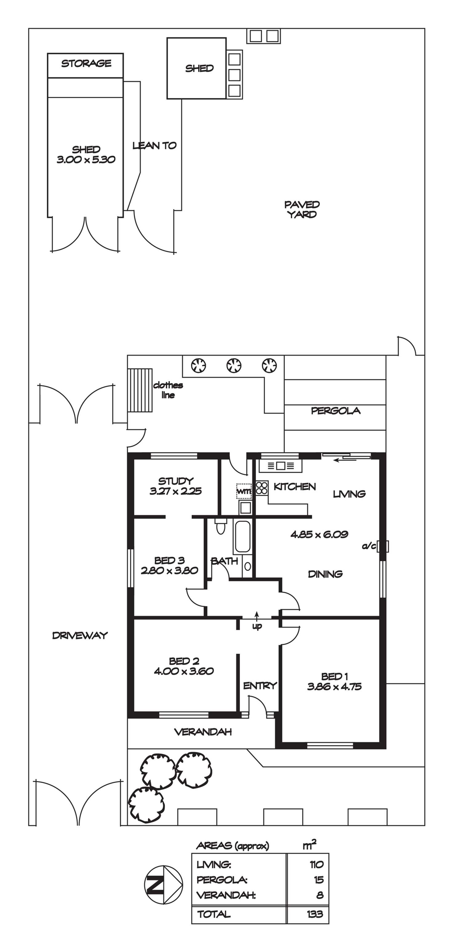 Floorplan of Homely house listing, 99 Victoria Road, Birkenhead SA 5015