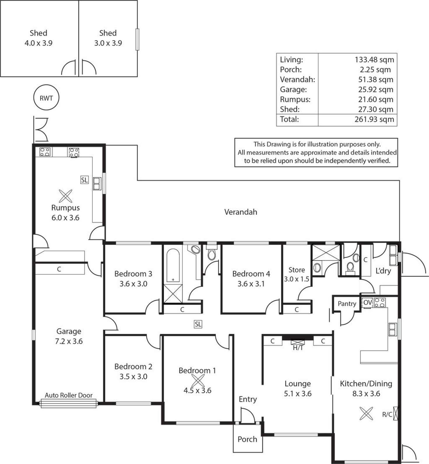 Floorplan of Homely house listing, 9 Telford Avenue, Findon SA 5023