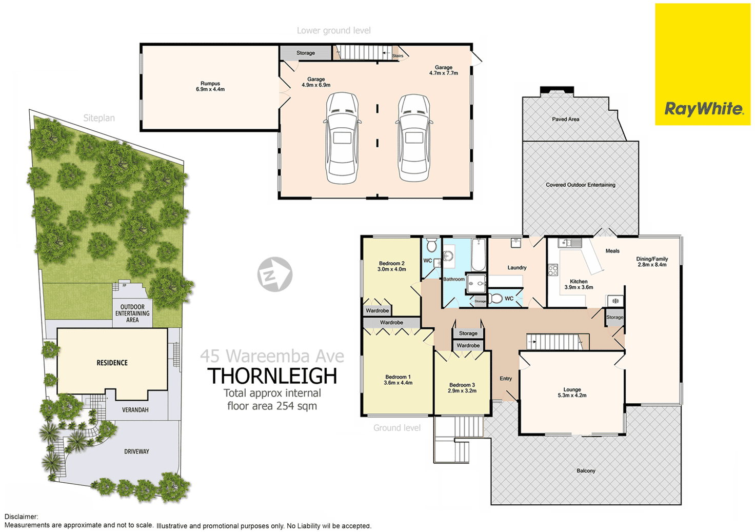 Floorplan of Homely house listing, 45 Wareemba Avenue, Thornleigh NSW 2120