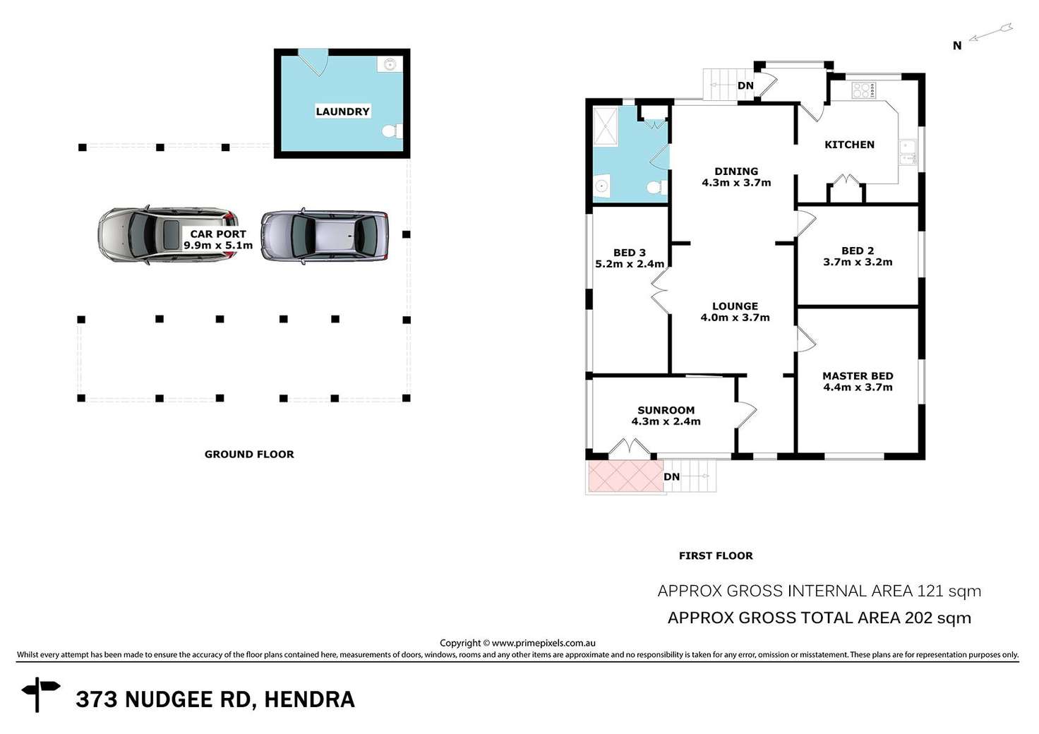 Floorplan of Homely house listing, 373 Nudgee Road, Hendra QLD 4011