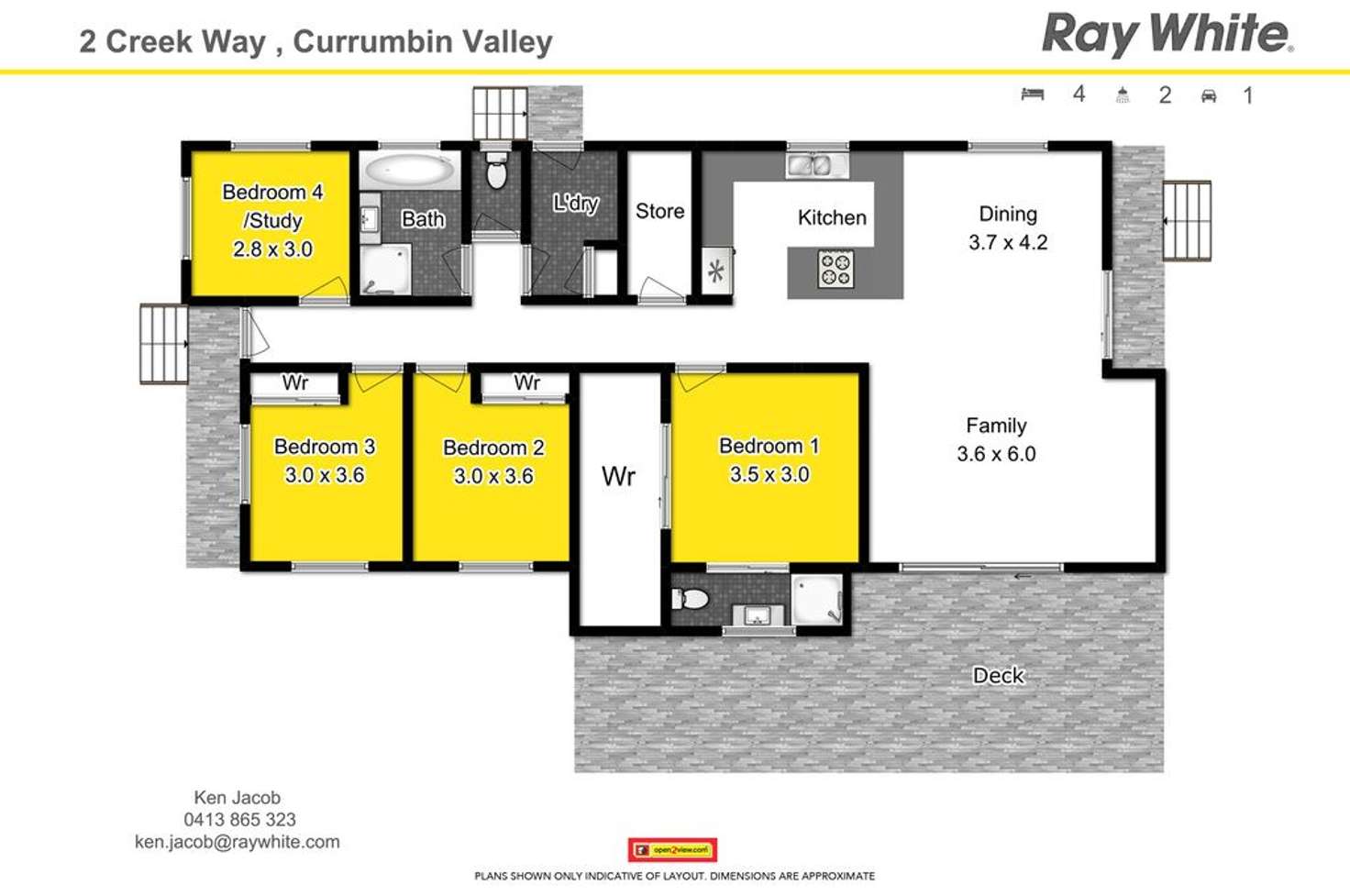 Floorplan of Homely house listing, 2 Creek Way, Currumbin Valley QLD 4223