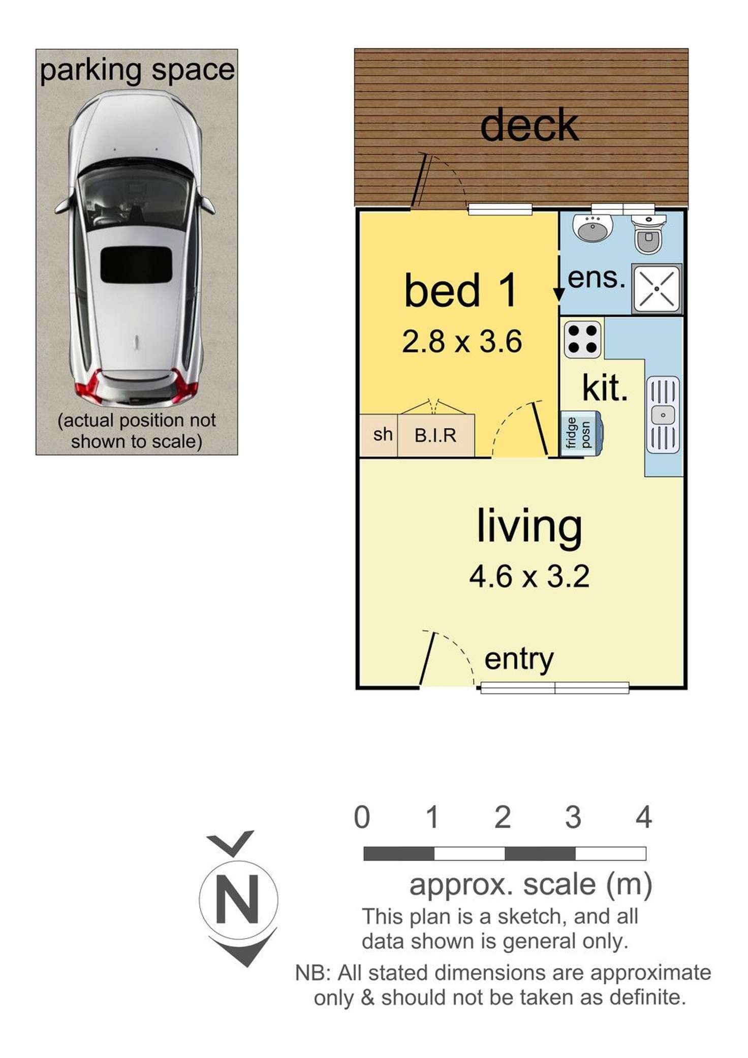 Floorplan of Homely apartment listing, 2/14 Osborne Avenue, Glen Iris VIC 3146