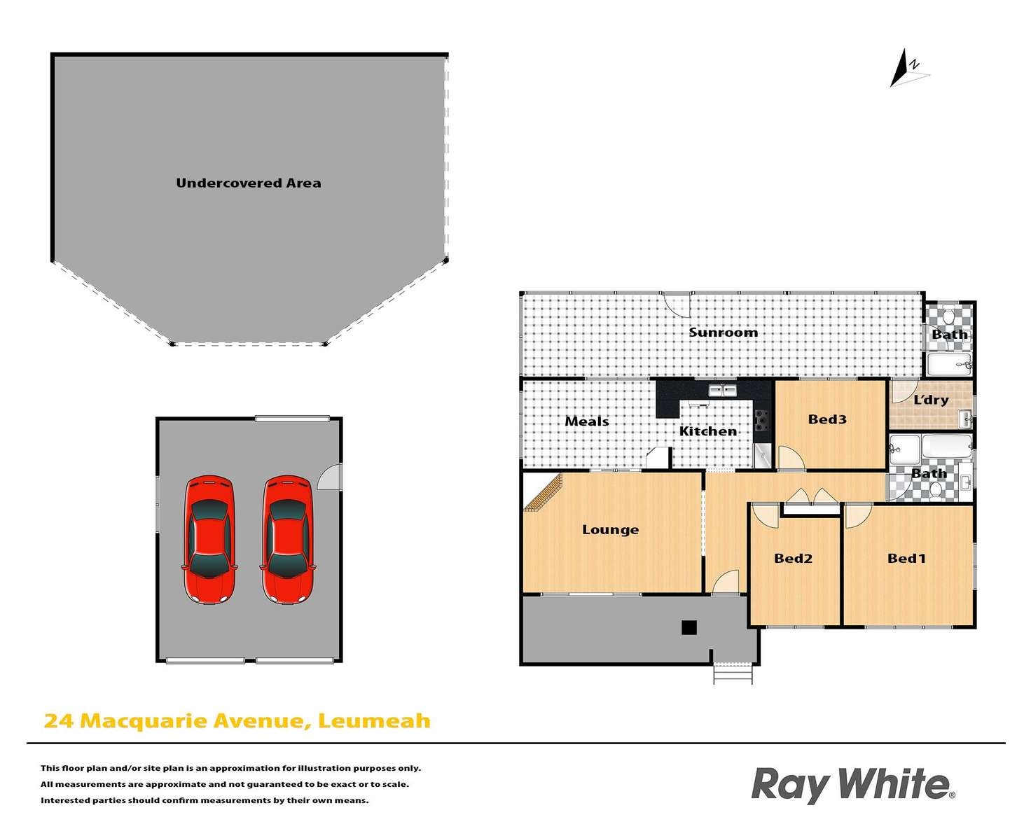 Floorplan of Homely house listing, 24 Macquarie Avenue, Leumeah NSW 2560