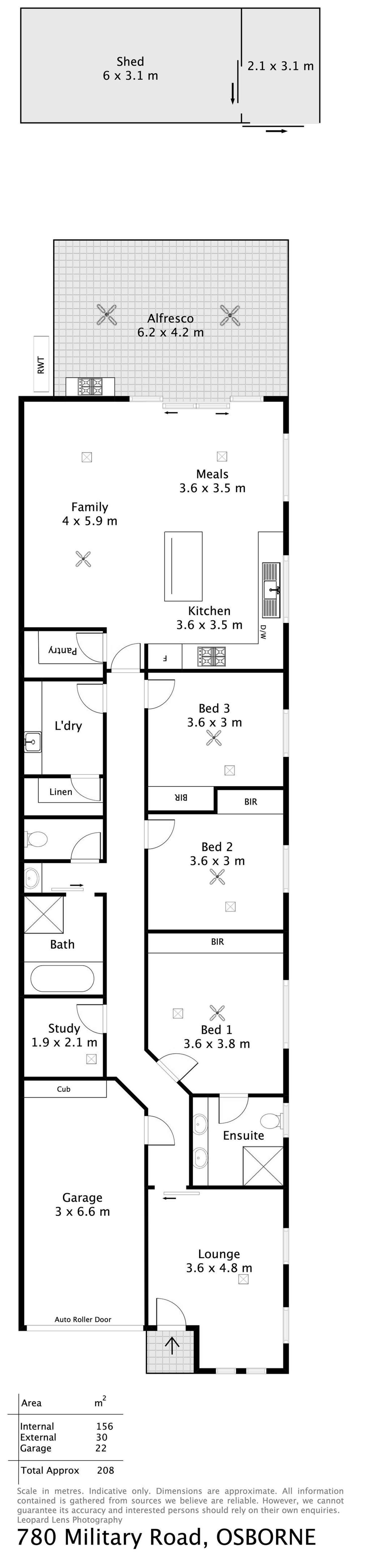 Floorplan of Homely house listing, 780 Military Road, Osborne SA 5017