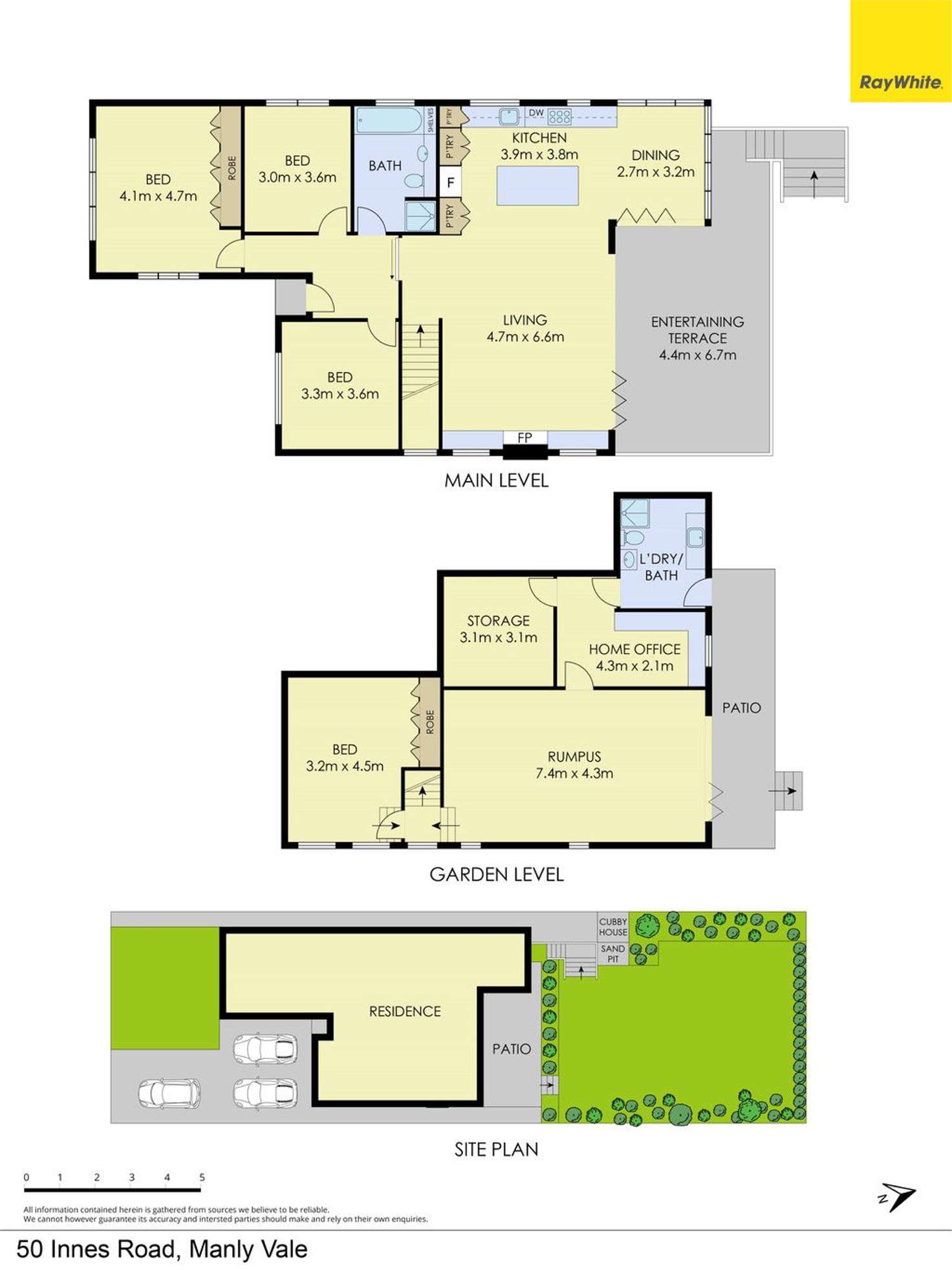 Floorplan of Homely house listing, 50 Innes Road, Manly Vale NSW 2093