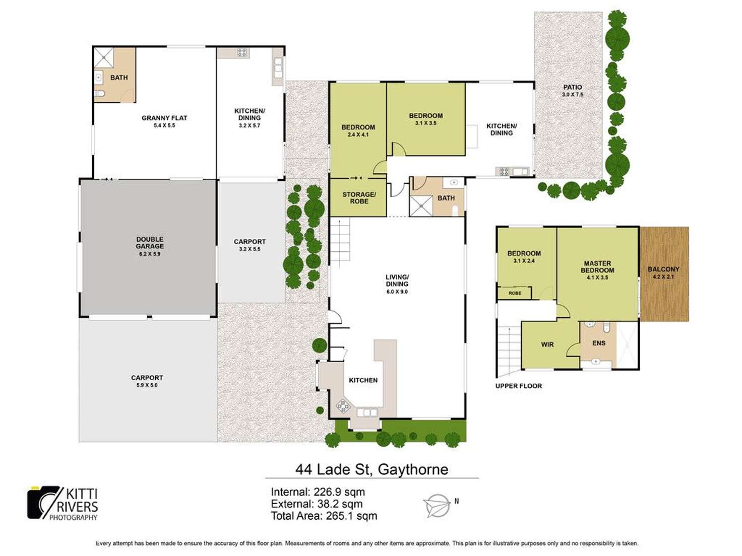 Floorplan of Homely house listing, 44 Lade Street, Gaythorne QLD 4051