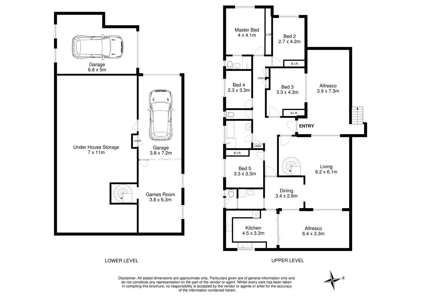 Floorplan of Homely house listing, 27 Vista Avenue, Peakhurst Heights NSW 2210