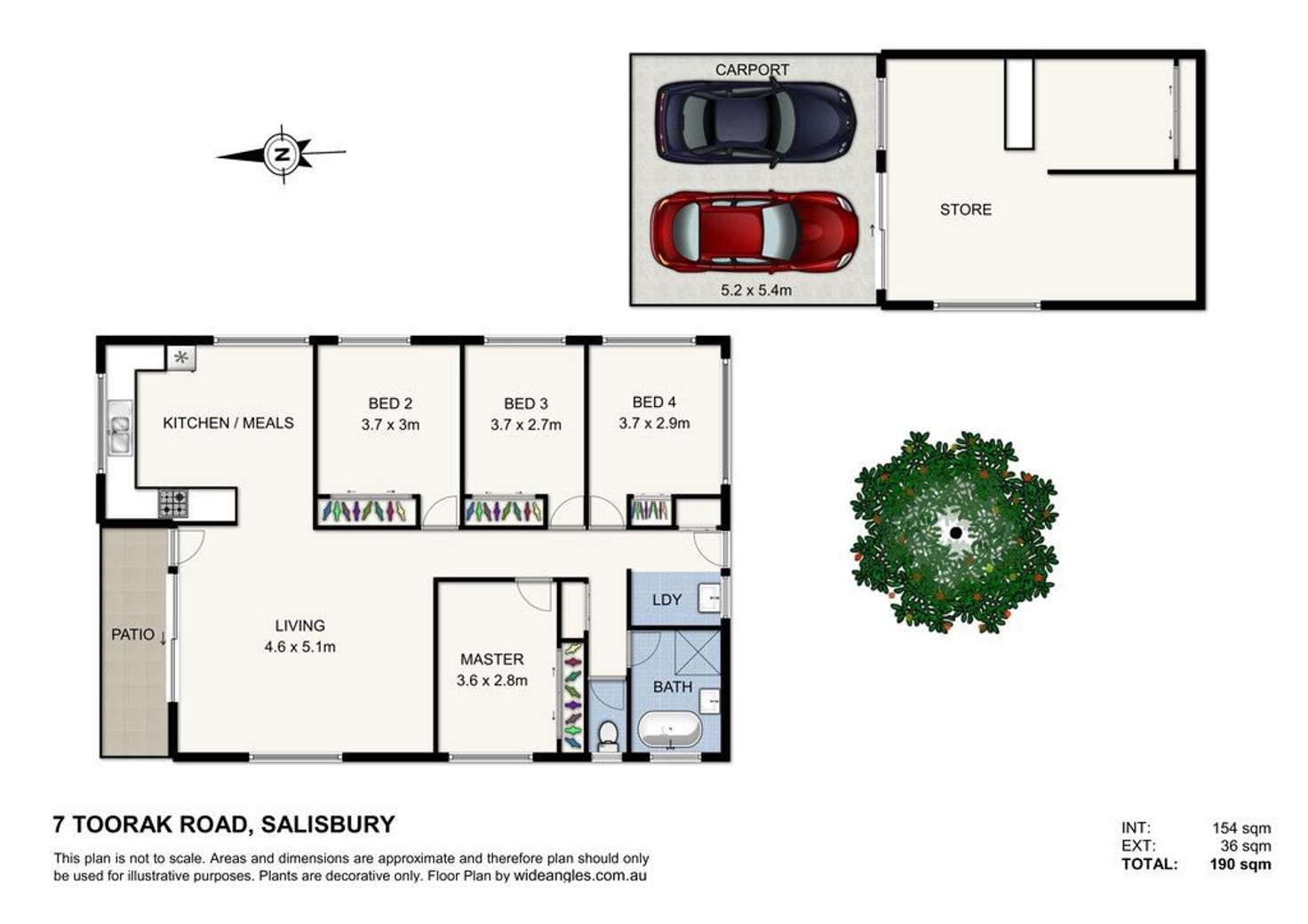 Floorplan of Homely house listing, 7 Toorak Road, Salisbury QLD 4107