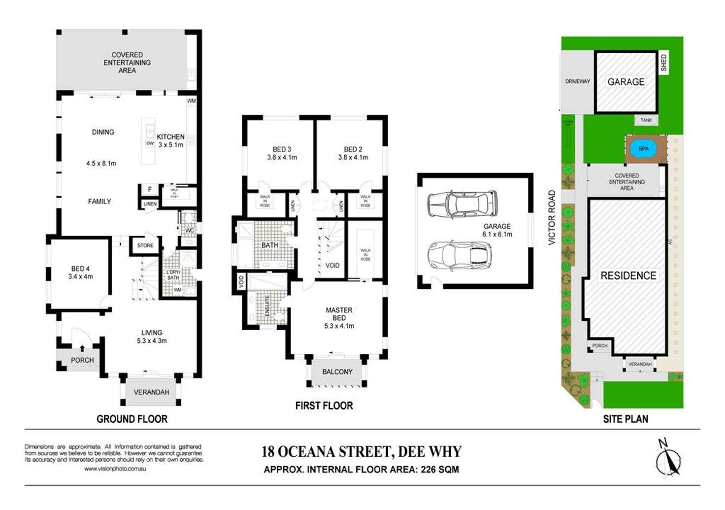 Floorplan of Homely house listing, 18 Oceana Street, Dee Why NSW 2099