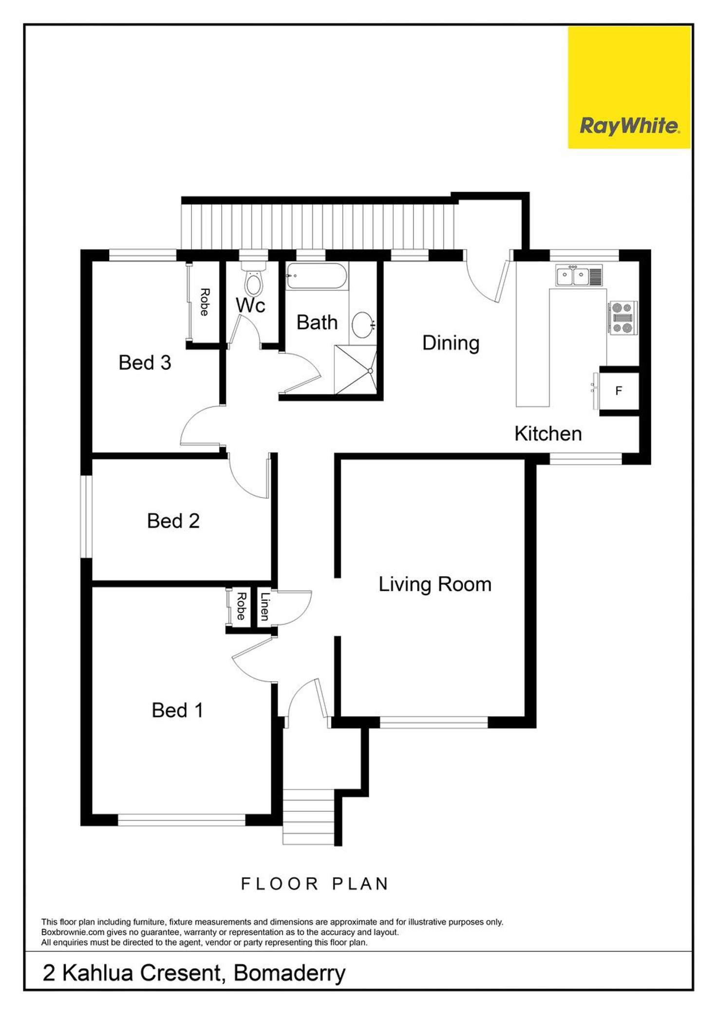 Floorplan of Homely house listing, 2 Kahlua Crescent, Bomaderry NSW 2541