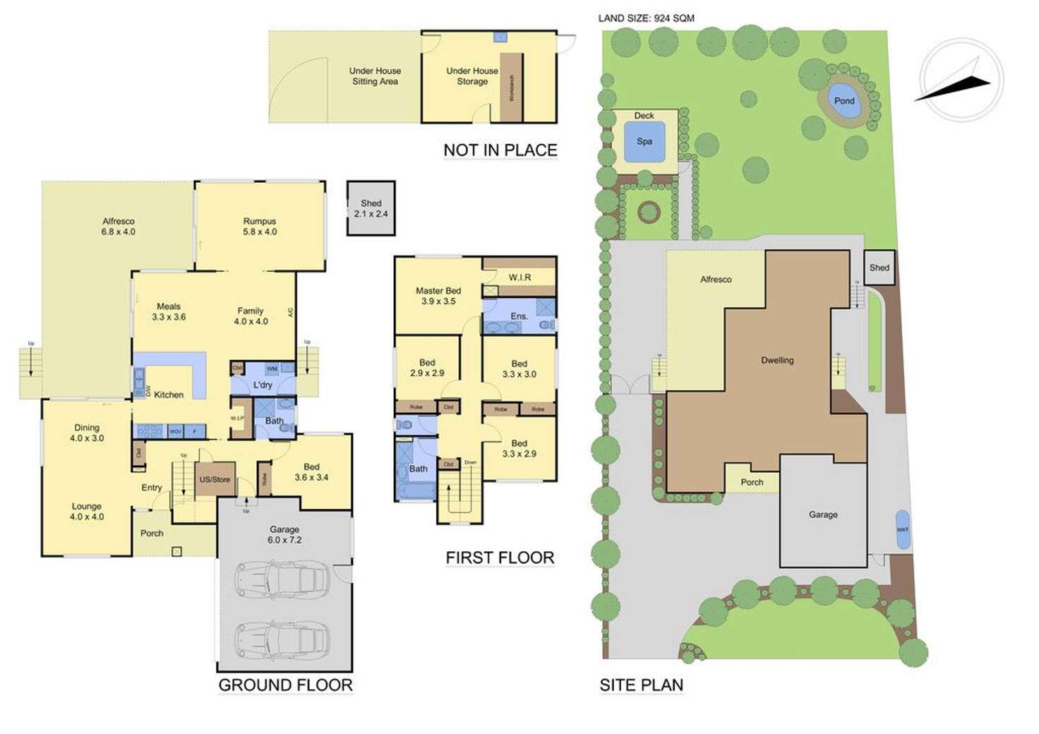 Floorplan of Homely house listing, 15 Wilson Street, Diamond Creek VIC 3089