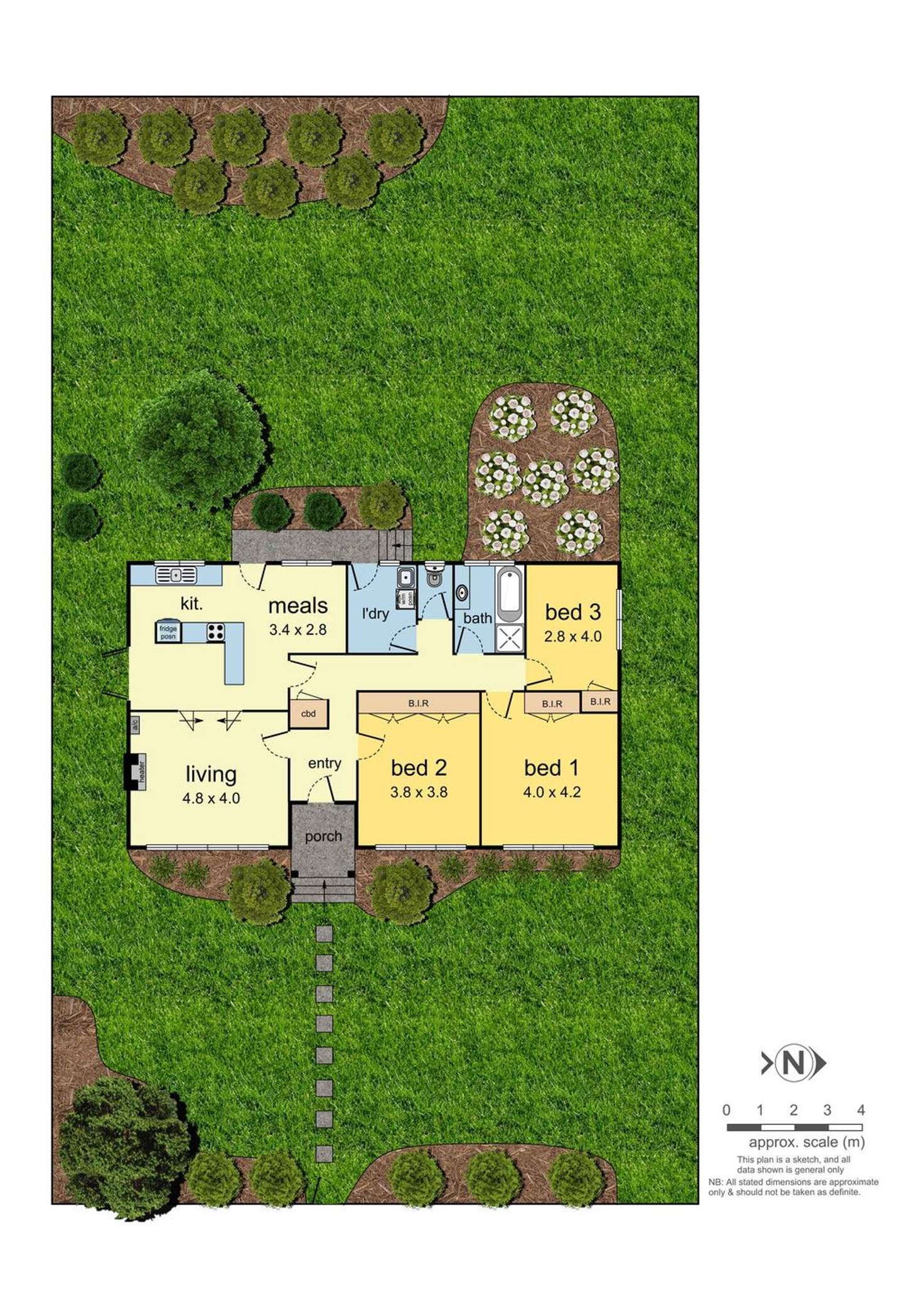 Floorplan of Homely house listing, 43 Marianne Way, Mount Waverley VIC 3149