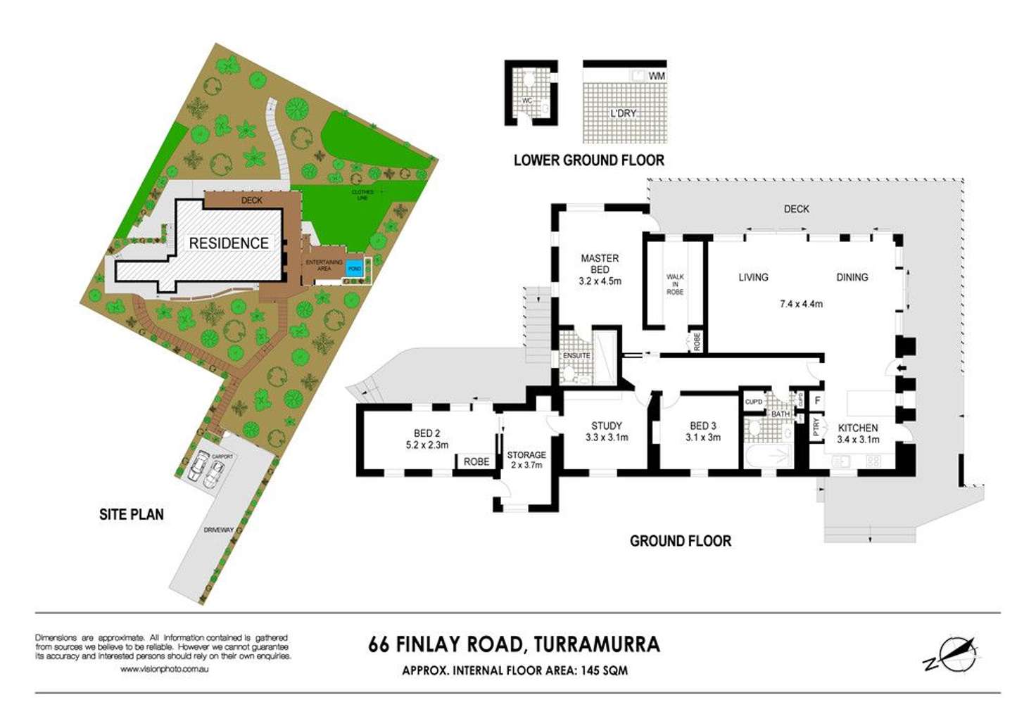 Floorplan of Homely house listing, 66 Finlay Road, Turramurra NSW 2074