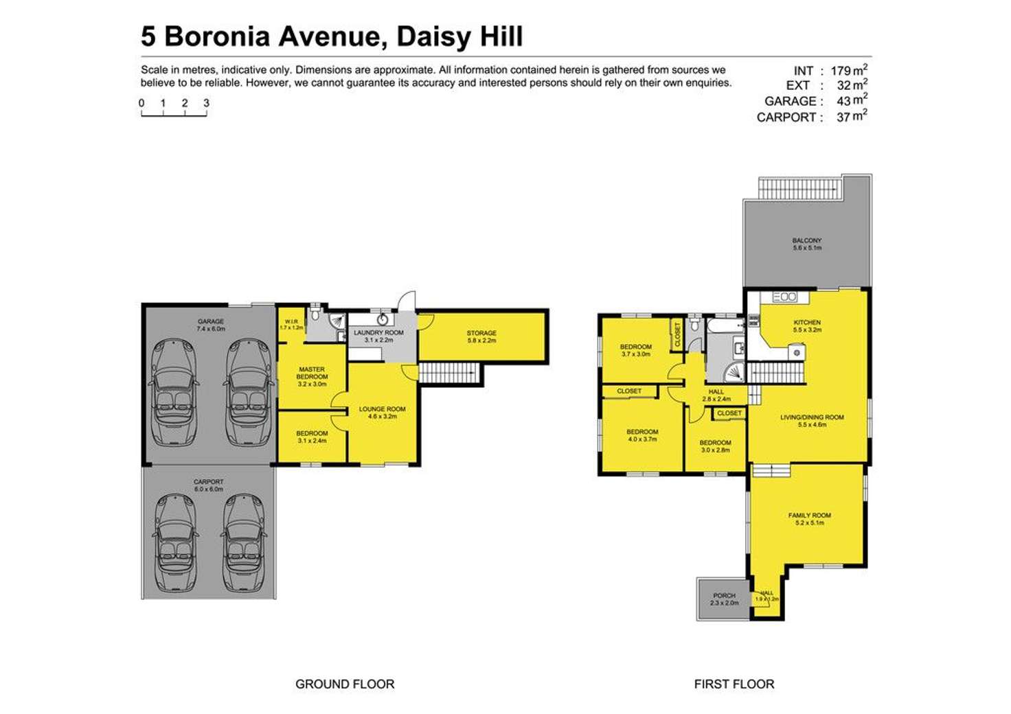 Floorplan of Homely house listing, 5 Boronia Avenue, Daisy Hill QLD 4127