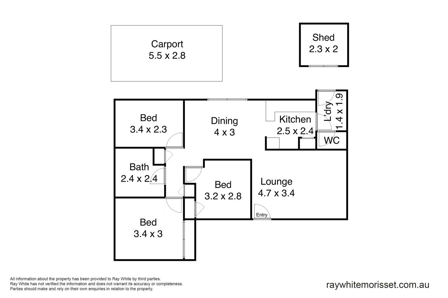 Floorplan of Homely house listing, 8 Wingfield Street, Windermere Park NSW 2264