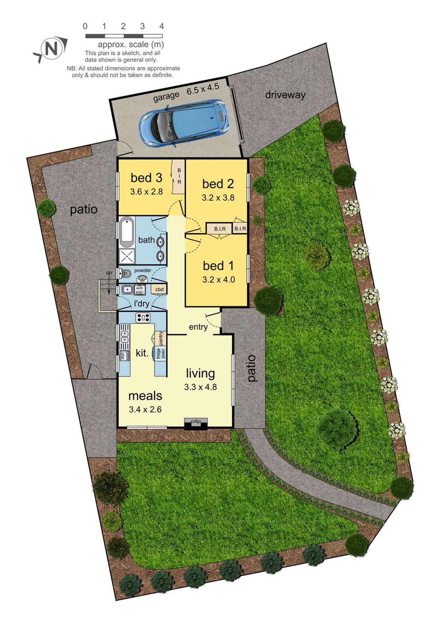 Floorplan of Homely house listing, 10A Caledonia Crescent, Mulgrave VIC 3170