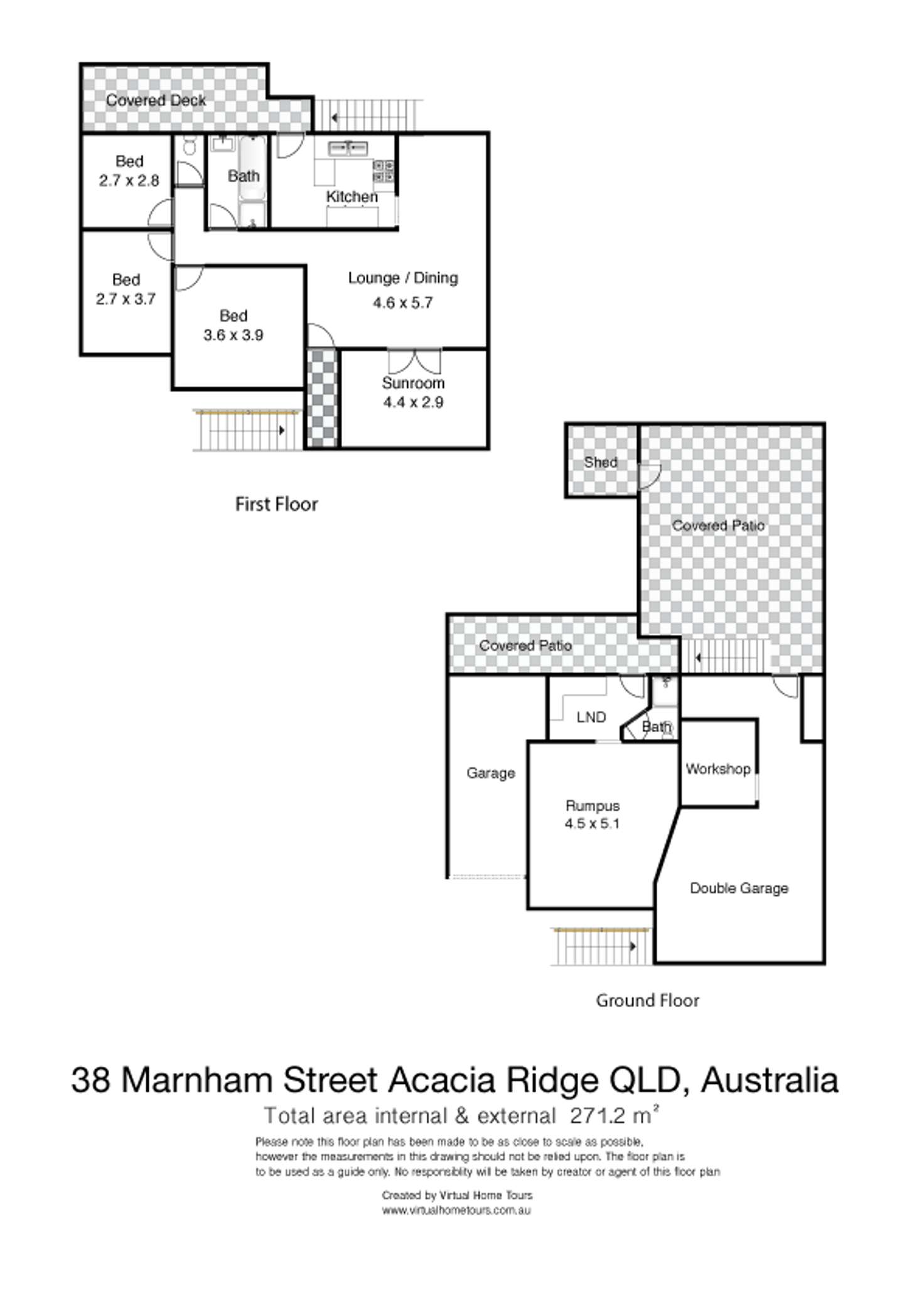 Floorplan of Homely house listing, 38 Marnham Street, Acacia Ridge QLD 4110