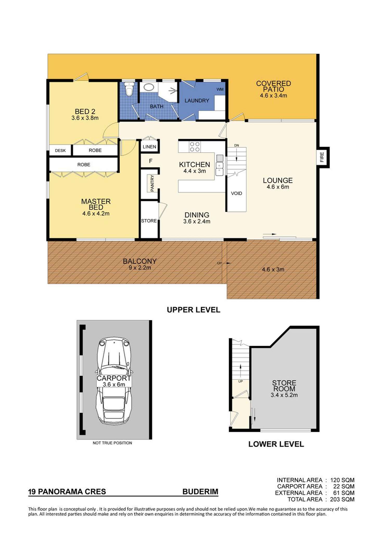 Floorplan of Homely house listing, 19 Panorama Crescent, Buderim QLD 4556