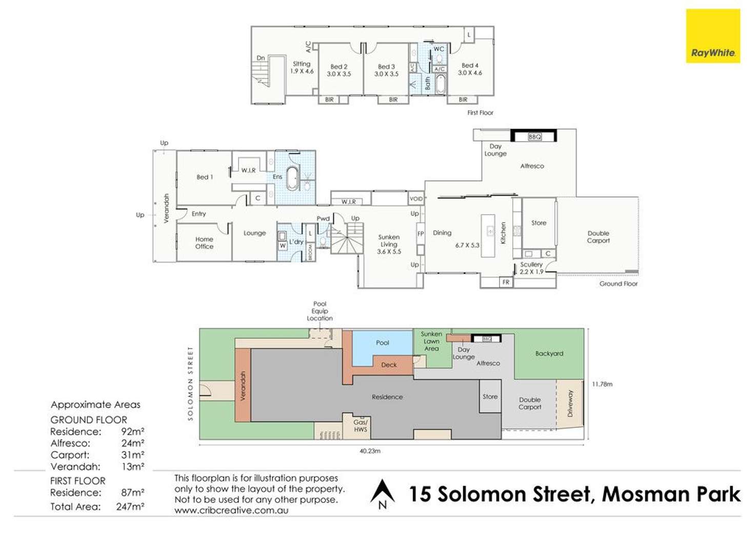 Floorplan of Homely house listing, 15 Solomon Street, Mosman Park WA 6012