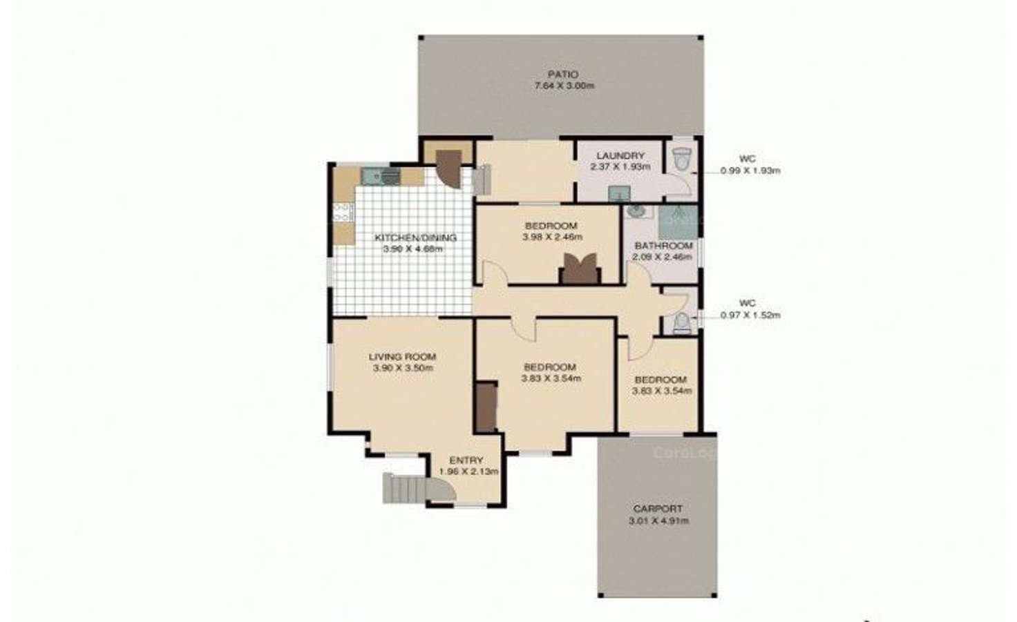 Floorplan of Homely house listing, 30 Hale Street, Margate QLD 4019