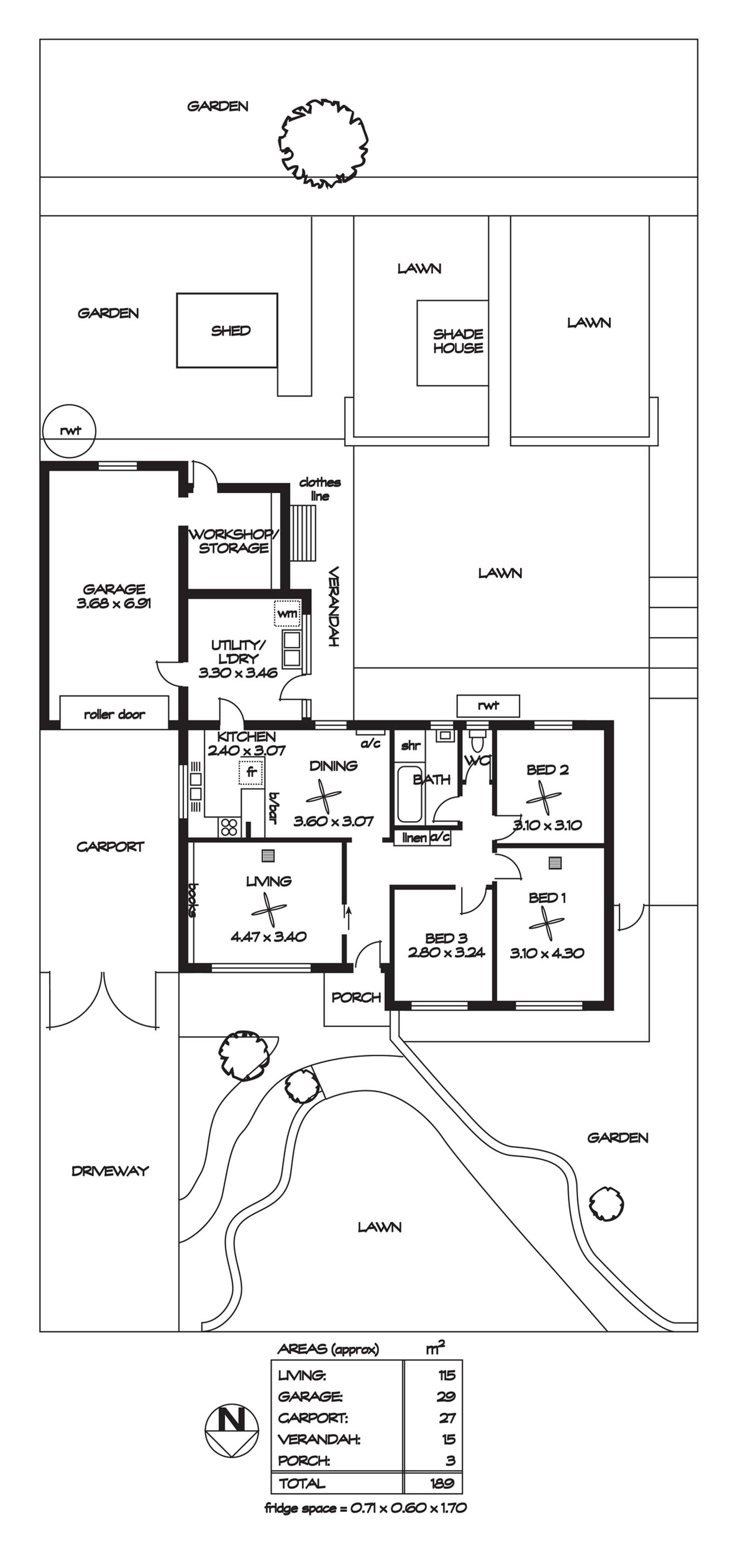 Floorplan of Homely house listing, 12 Savas Road, Rostrevor SA 5073