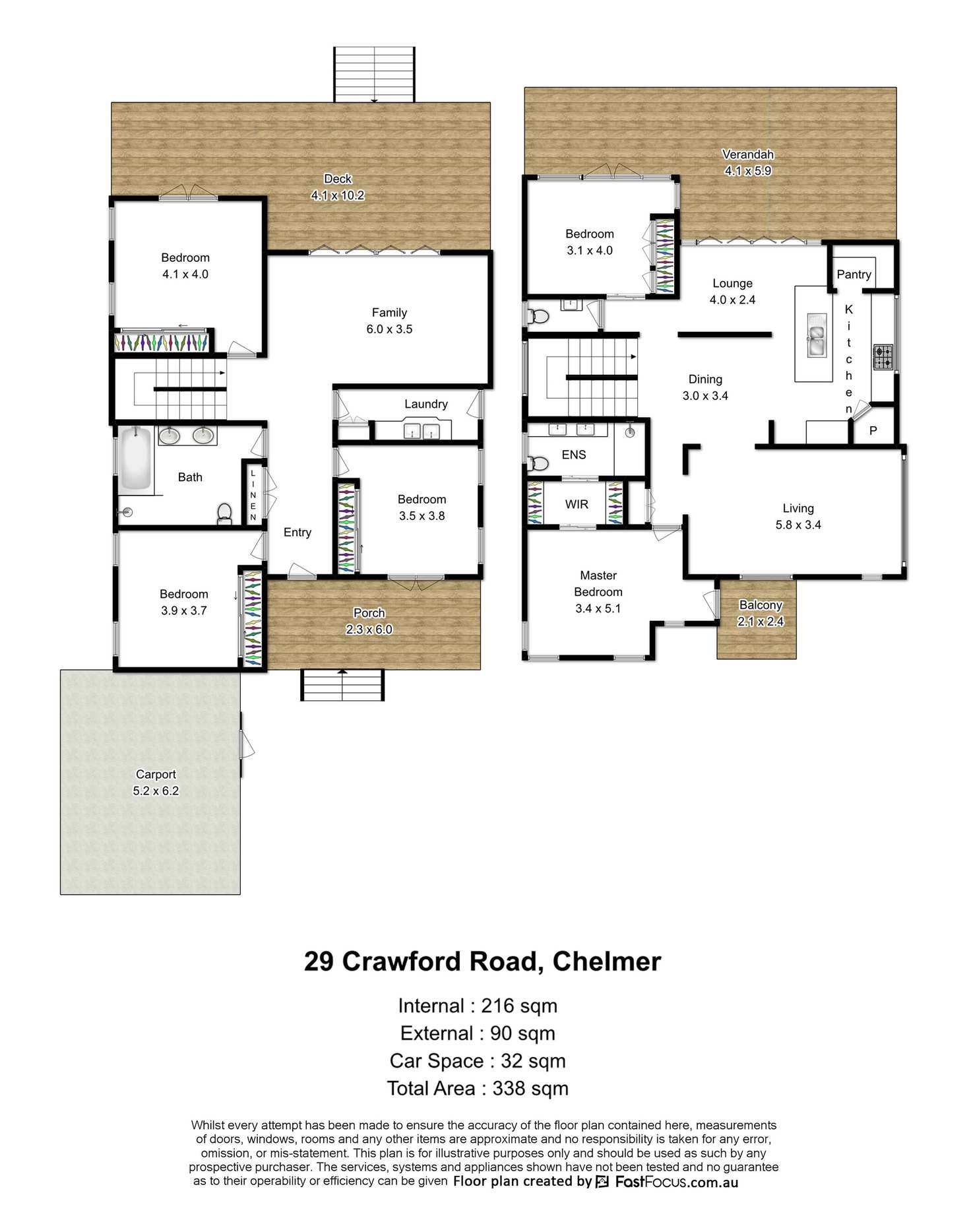 Floorplan of Homely house listing, 29 Crawford Road, Chelmer QLD 4068