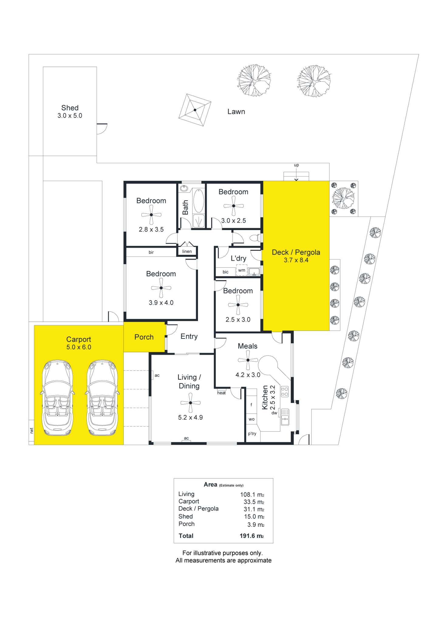 Floorplan of Homely house listing, 2 Kahan Court, Trott Park SA 5158