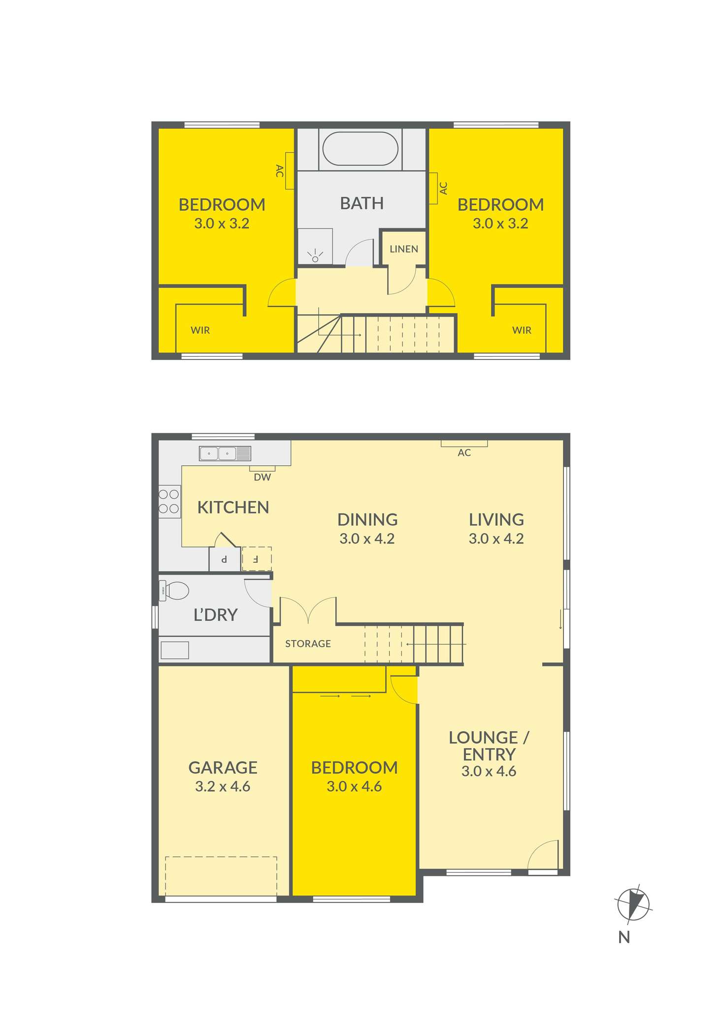 Floorplan of Homely house listing, 71 Primula Avenue, Brooklyn VIC 3012