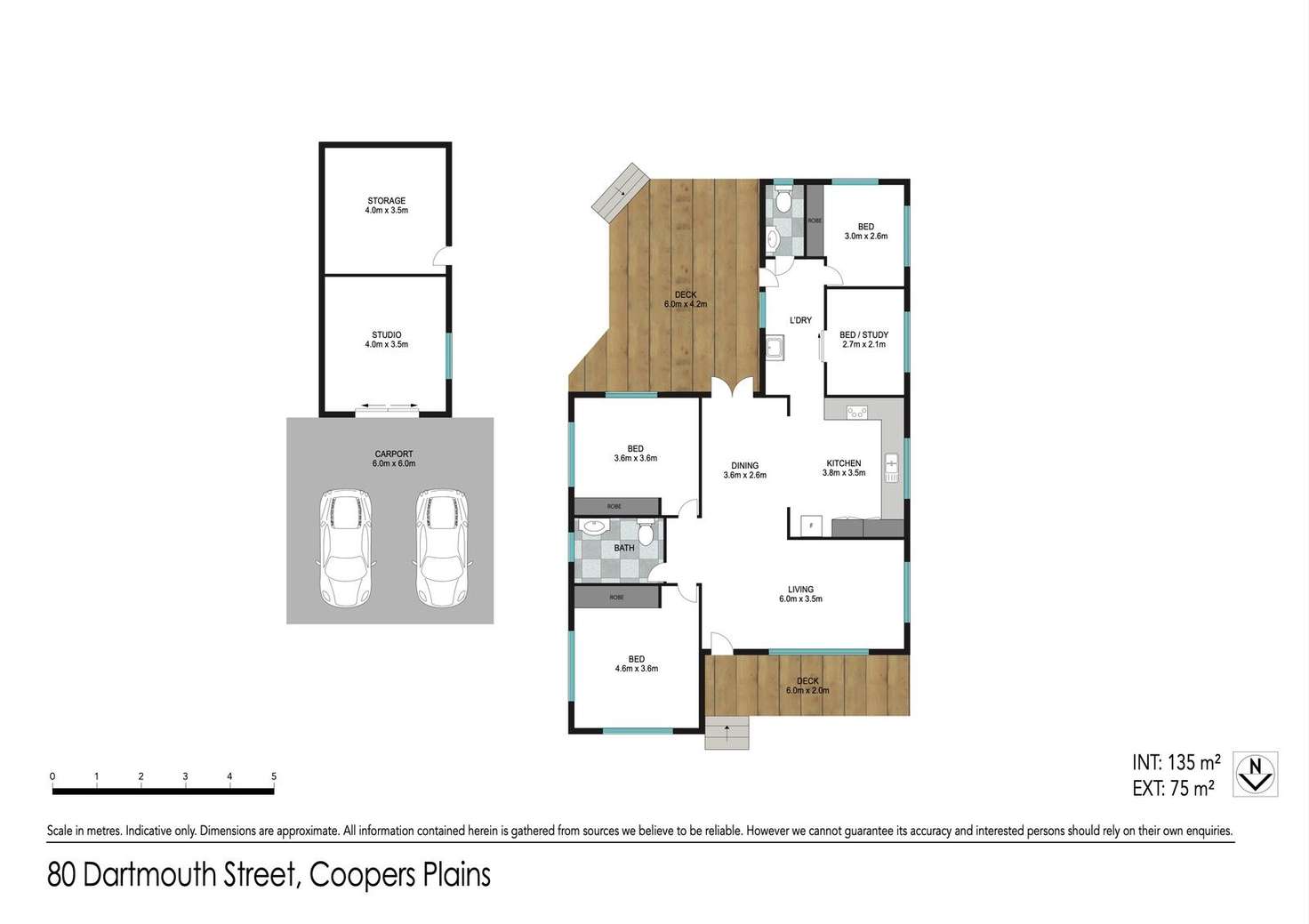 Floorplan of Homely house listing, 80 Dartmouth Street, Coopers Plains QLD 4108
