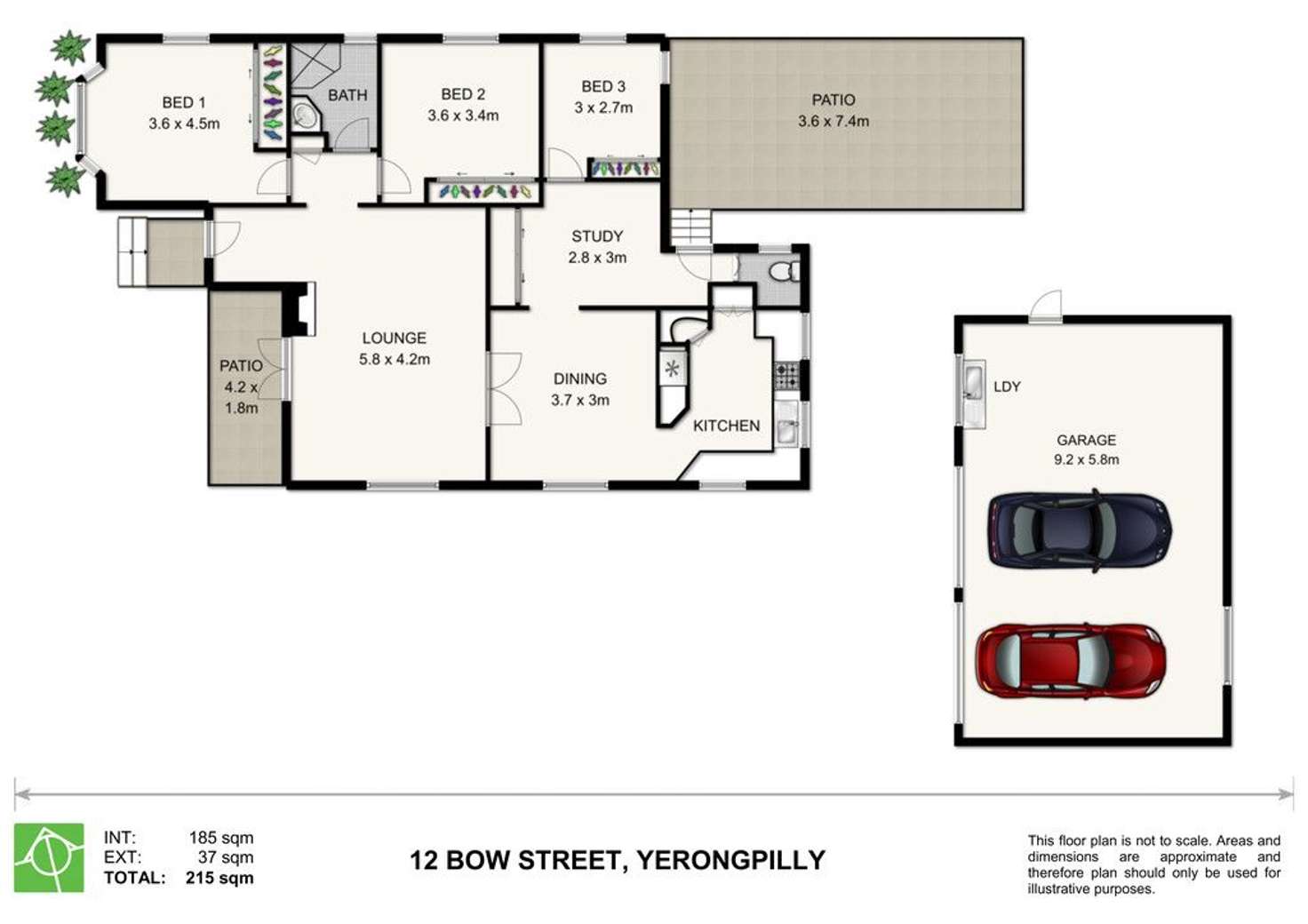 Floorplan of Homely house listing, 12 Bow Street, Yeerongpilly QLD 4105