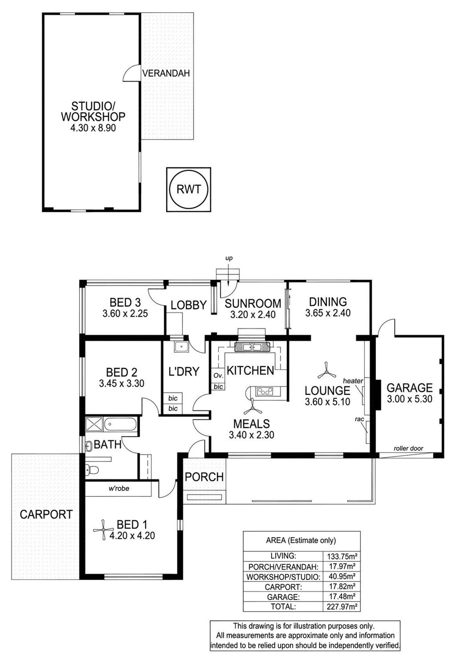 Floorplan of Homely house listing, 13 Daly Street, South Plympton SA 5038