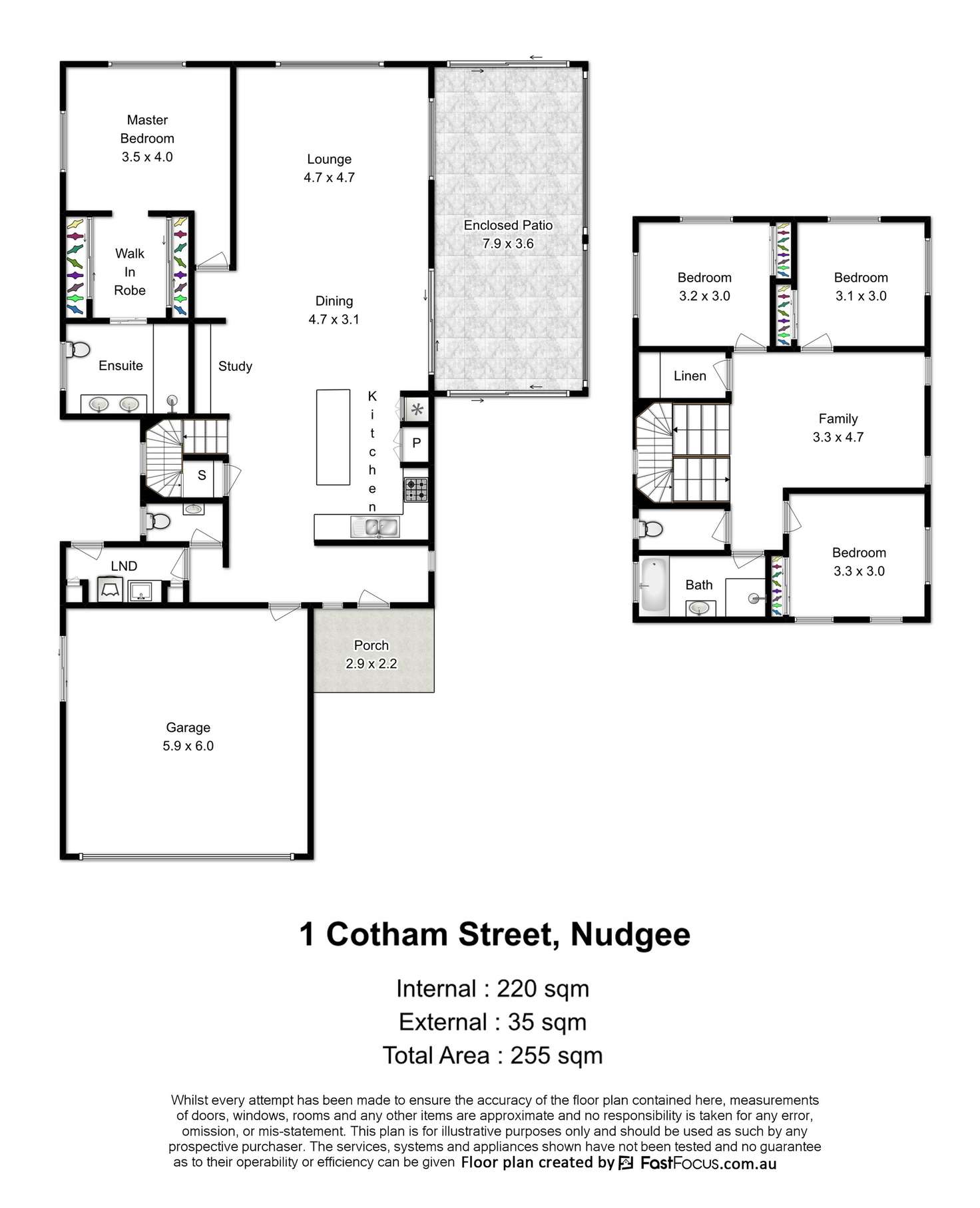Floorplan of Homely house listing, 1 Cotham Street, Nudgee QLD 4014
